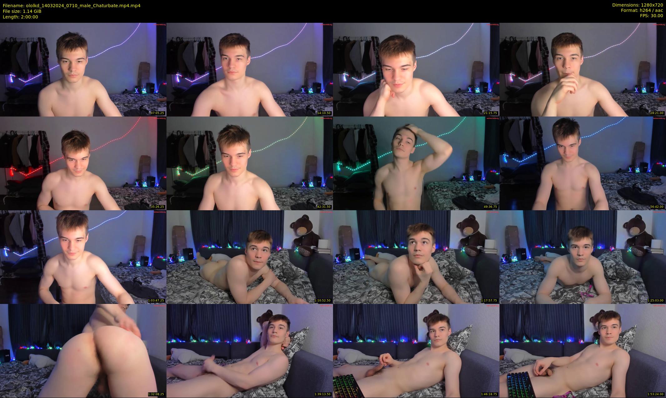 ololkd — 120 minute Chaturbate male cam show recording, 720p, Mar 14, 2024