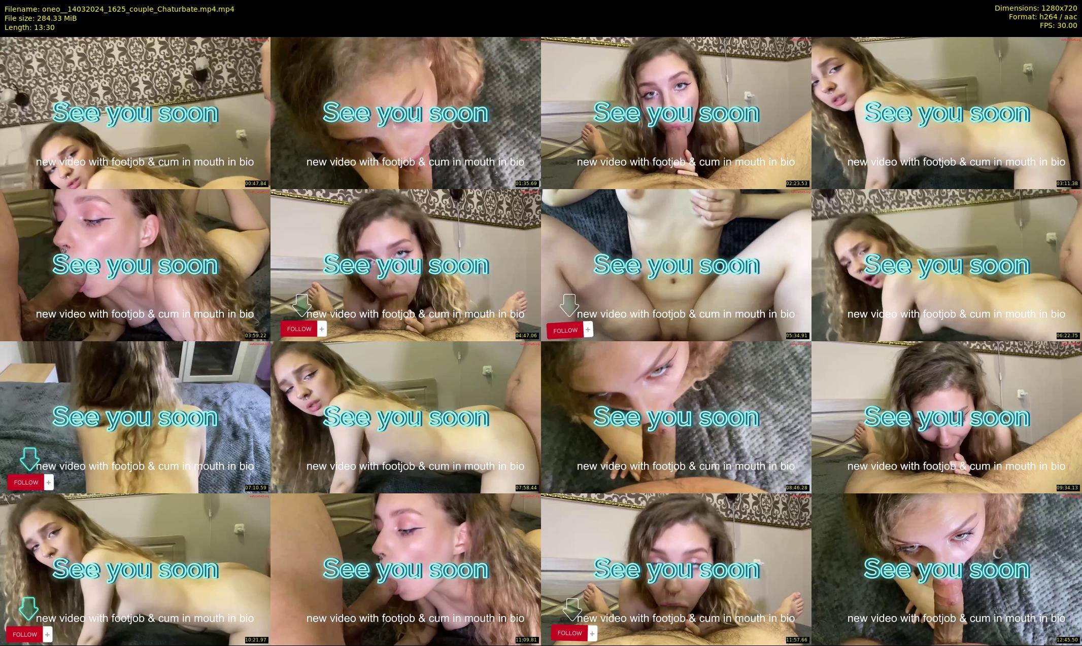 oneo_ — 14 minute Chaturbate couple cam show recording, 720p, Mar 14, 2024