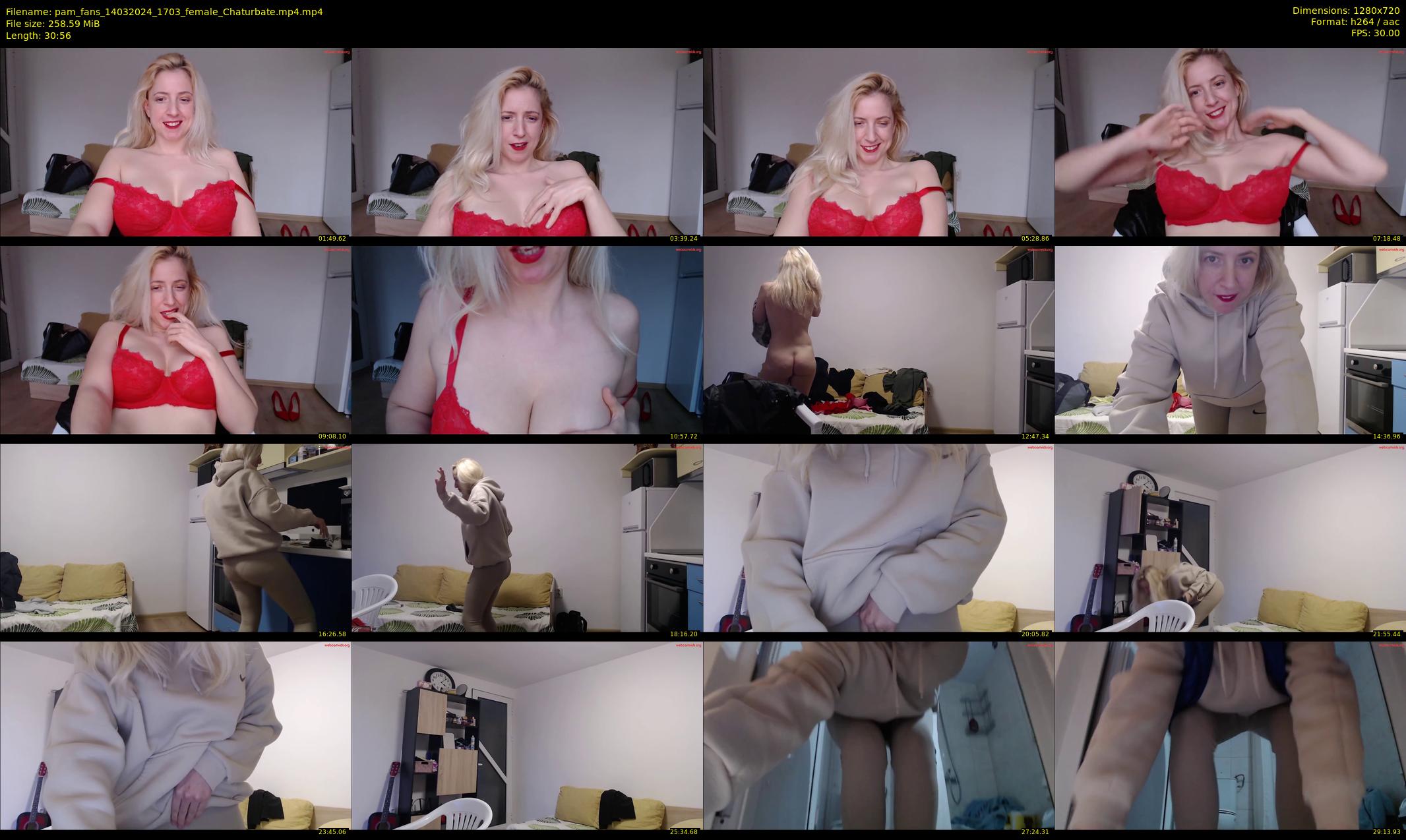 pam_fans — 31 minute Chaturbate female cam show recording, 720p, Mar 14, 2024