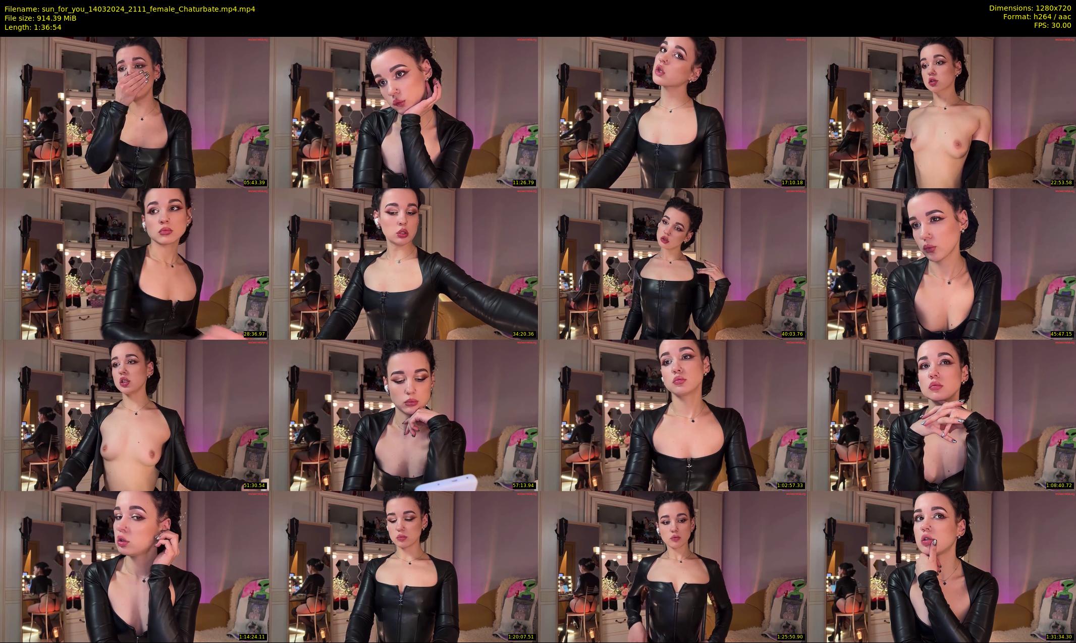 sun_for_you — 97 minute Chaturbate female cam show recording, 720p, Mar 14, 2024