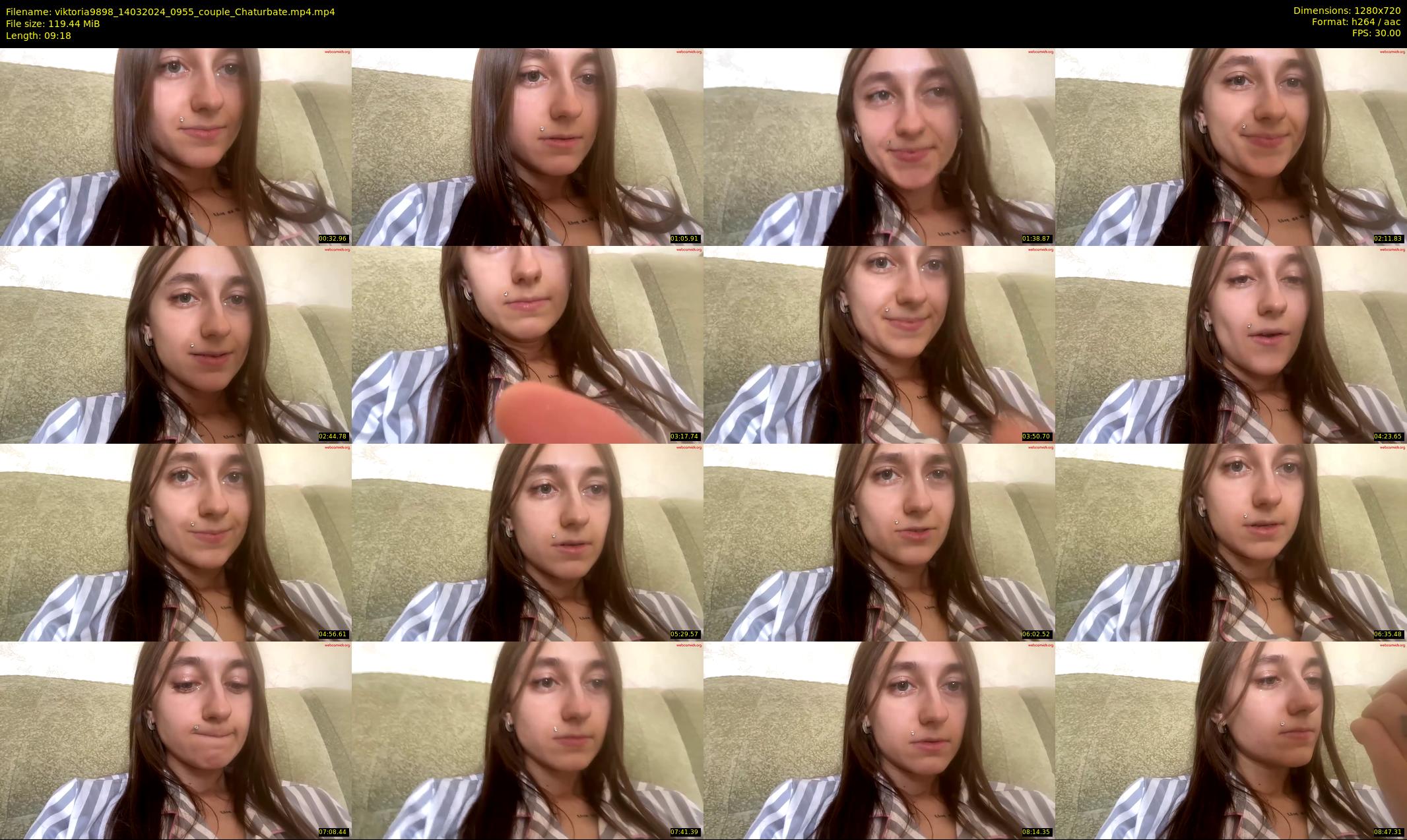 viktoria9898 — 10 minute Chaturbate couple cam show recording, 720p, Mar 14, 2024