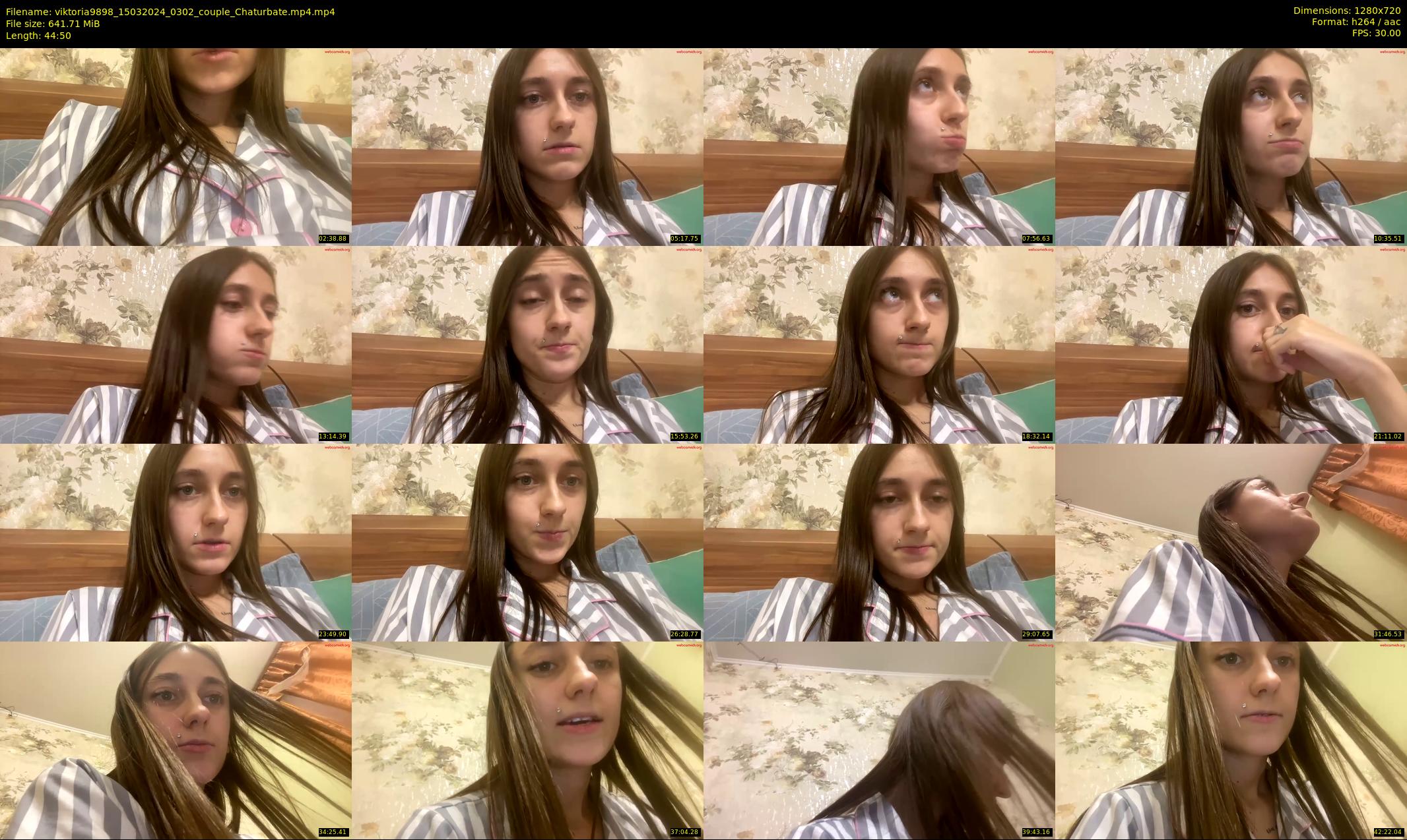 viktoria9898 — 45 minute Chaturbate couple cam show recording, 720p, Mar 15, 2024