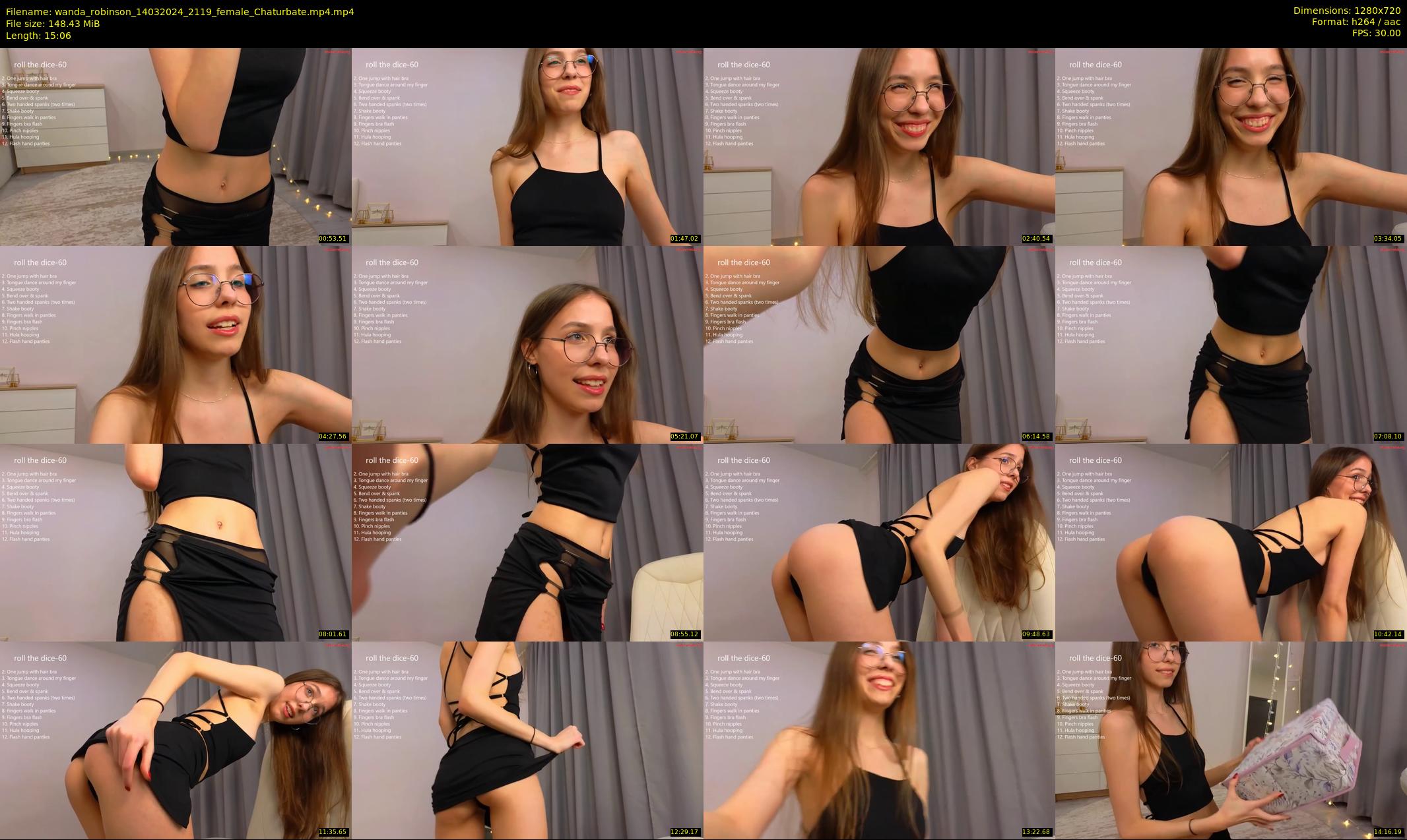 wanda_robinson — 16 minute Chaturbate female cam show recording, 720p, Mar 14, 2024