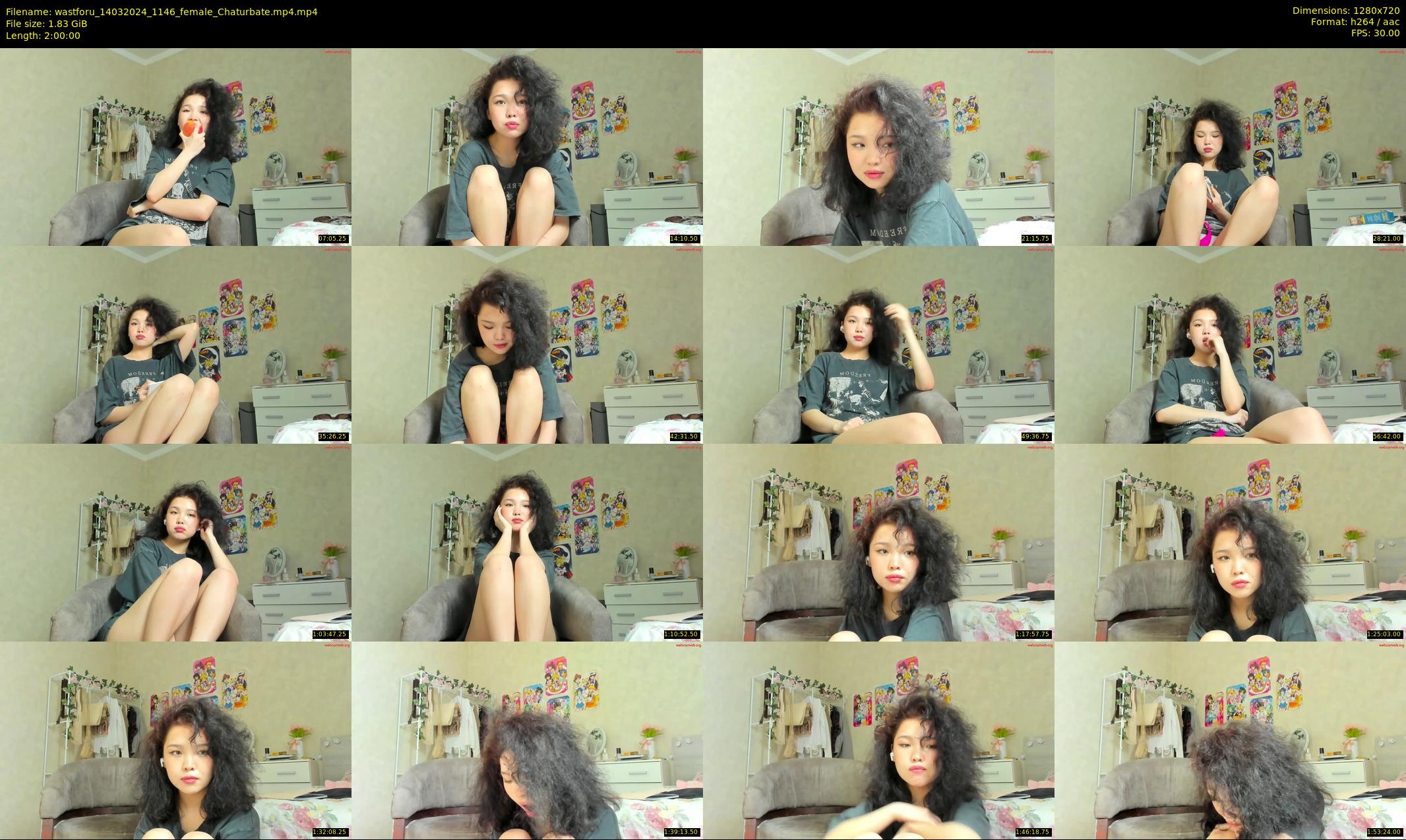 wastforu — 120 minute Chaturbate female cam show recording, 720p, Mar 14, 2024