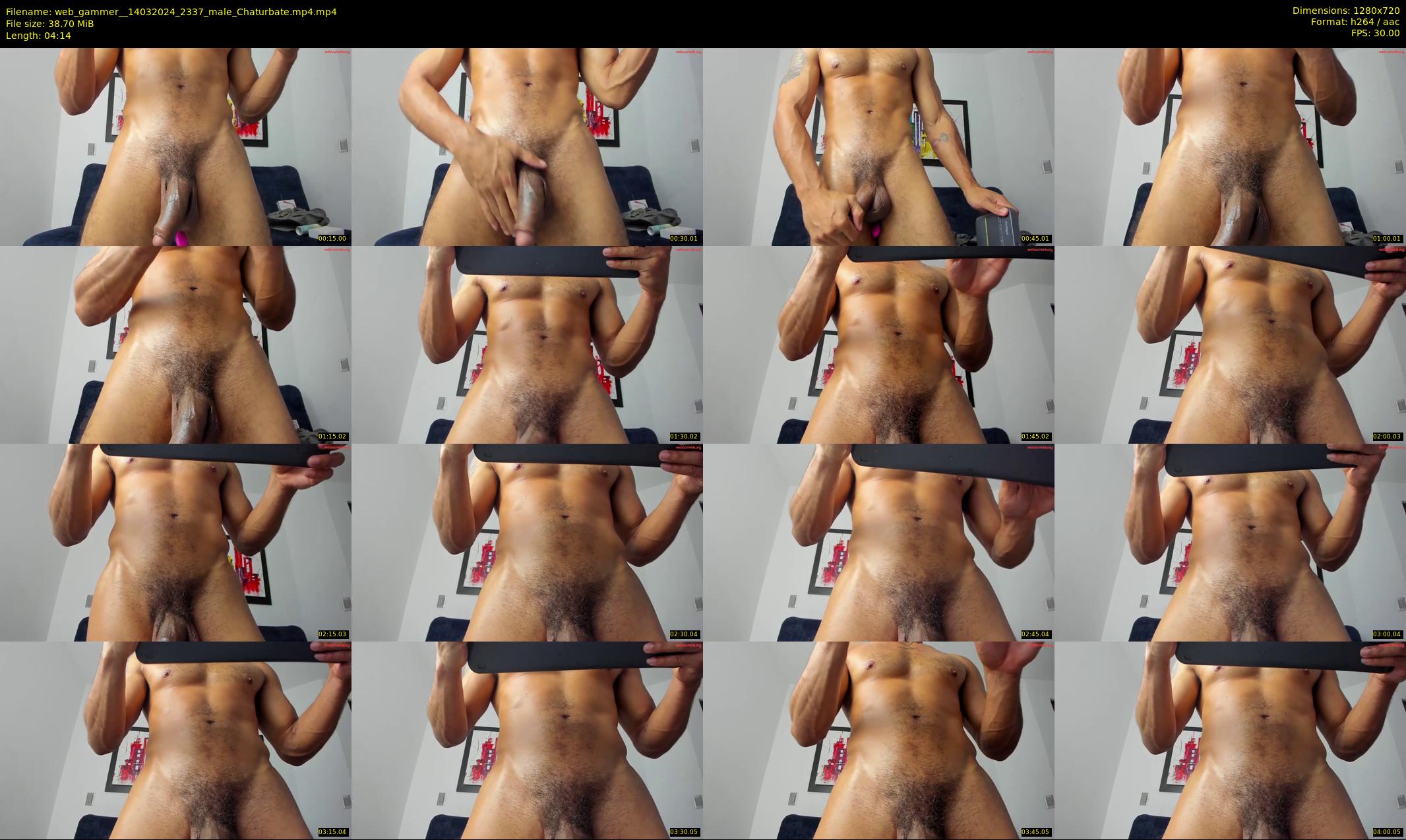 web_gammer_ — 5 minute Chaturbate male cam show recording, 720p, Mar 14, 2024