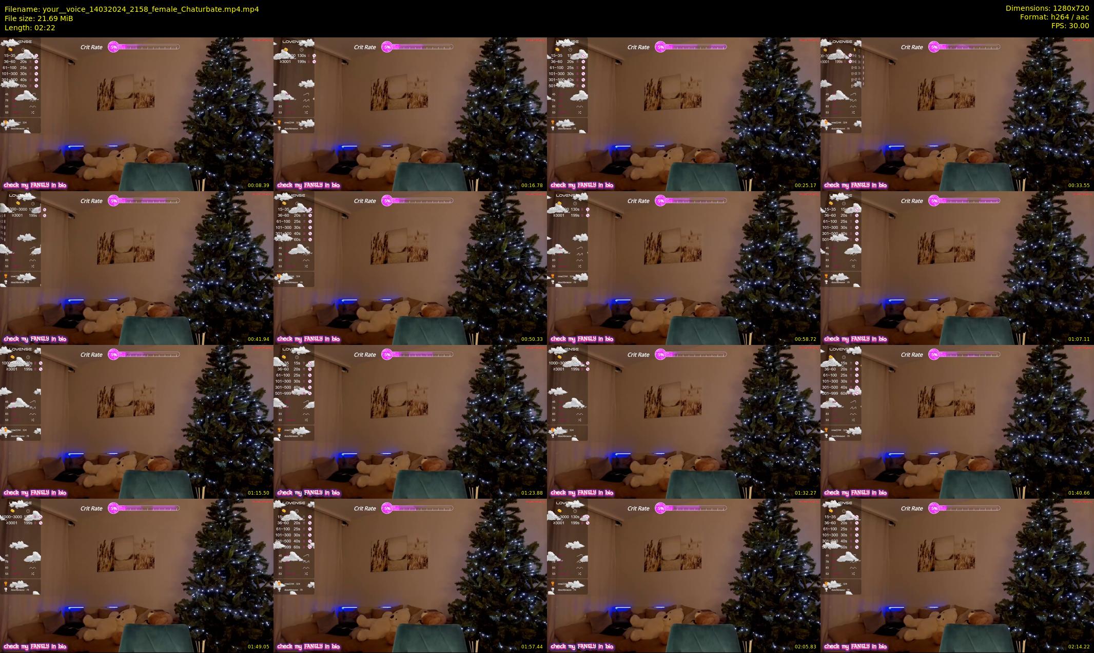 your__voice — 3 minute Chaturbate female cam show recording, 720p, Mar 14, 2024