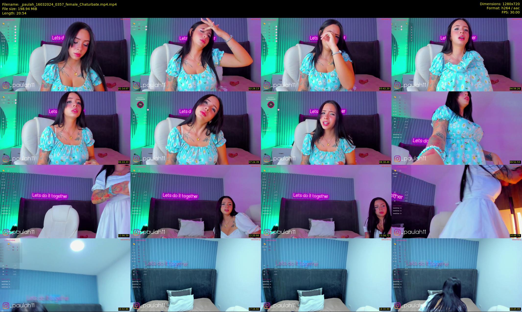_paulah — 21 minute Chaturbate female cam show recording, 720p, Mar 16, 2024