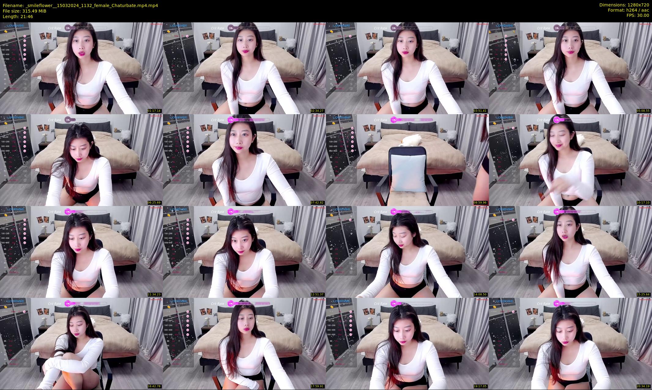 _smileflower_ — 22 minute Chaturbate female cam show recording, 720p, Mar 15, 2024
