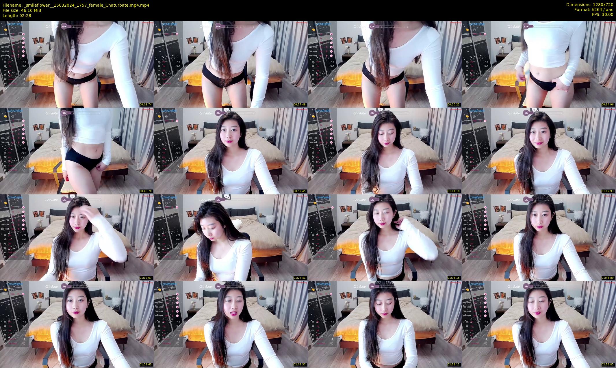 _smileflower_ — 3 minute Chaturbate female cam show recording, 720p, Mar 15, 2024