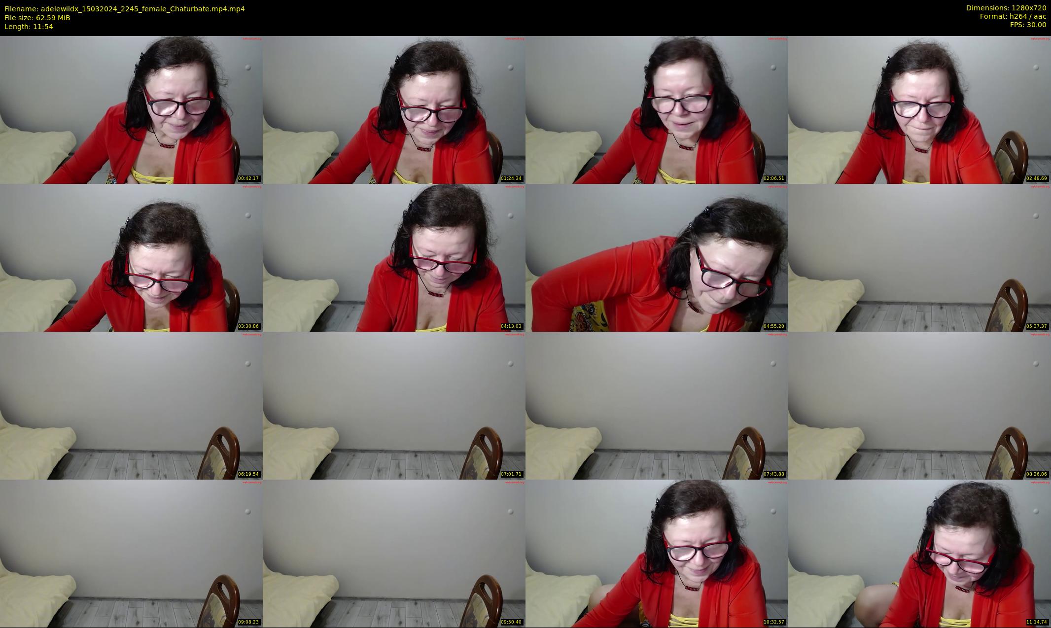 adelewildx — 12 minute Chaturbate female cam show recording, 720p, Mar 15, 2024