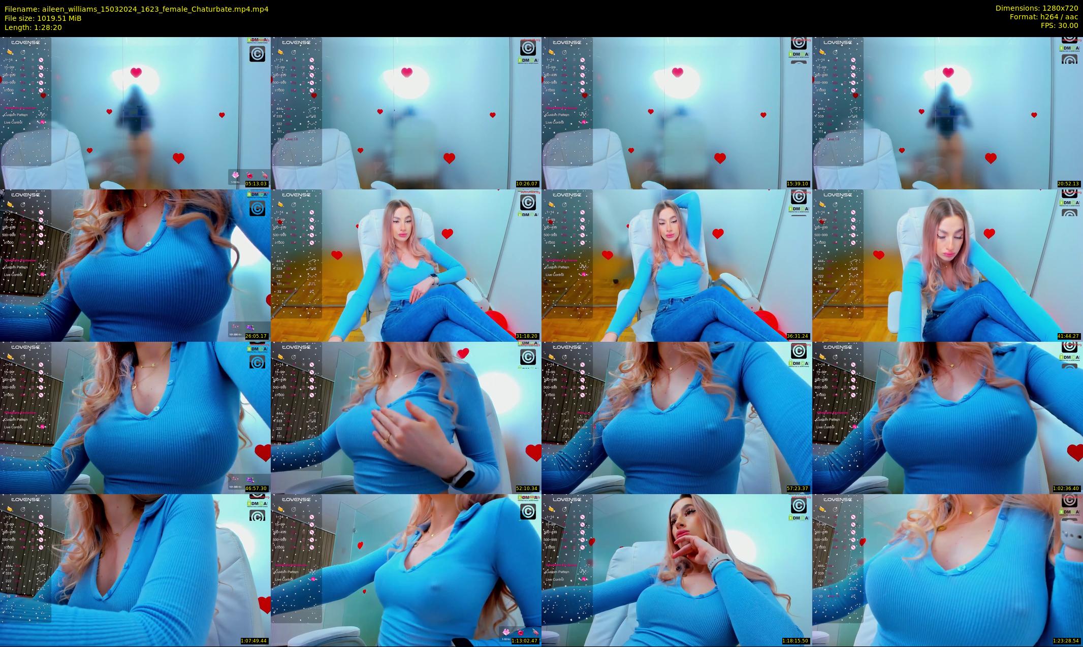 aileen_williams — 89 minute Chaturbate female cam show recording, 720p, Mar 15, 2024