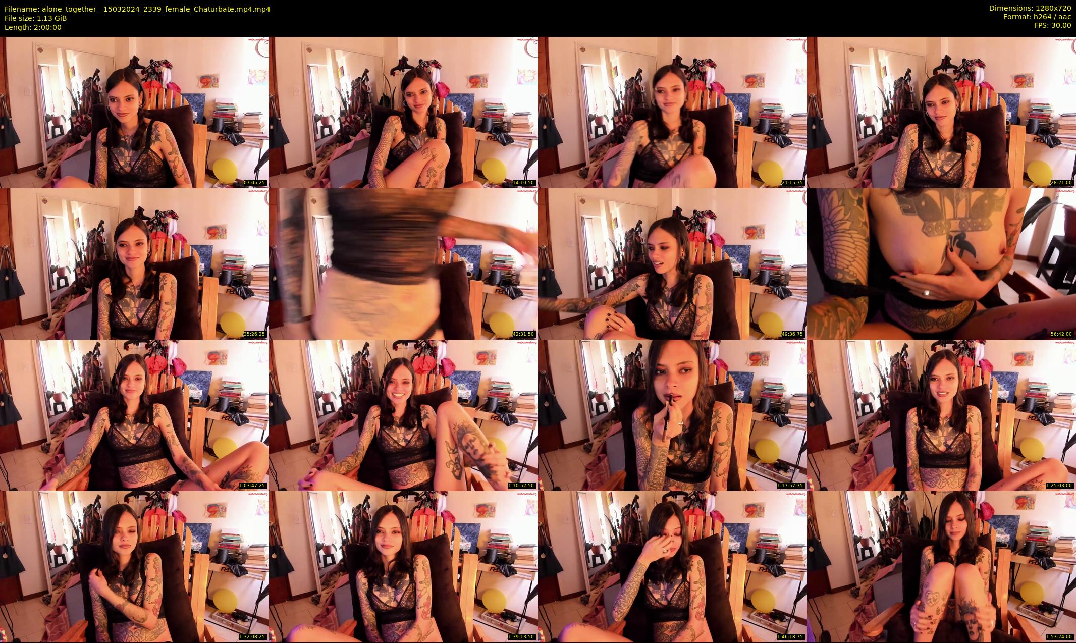 alone_together_ — 120 minute Chaturbate female cam show recording, 720p, Mar 15, 2024
