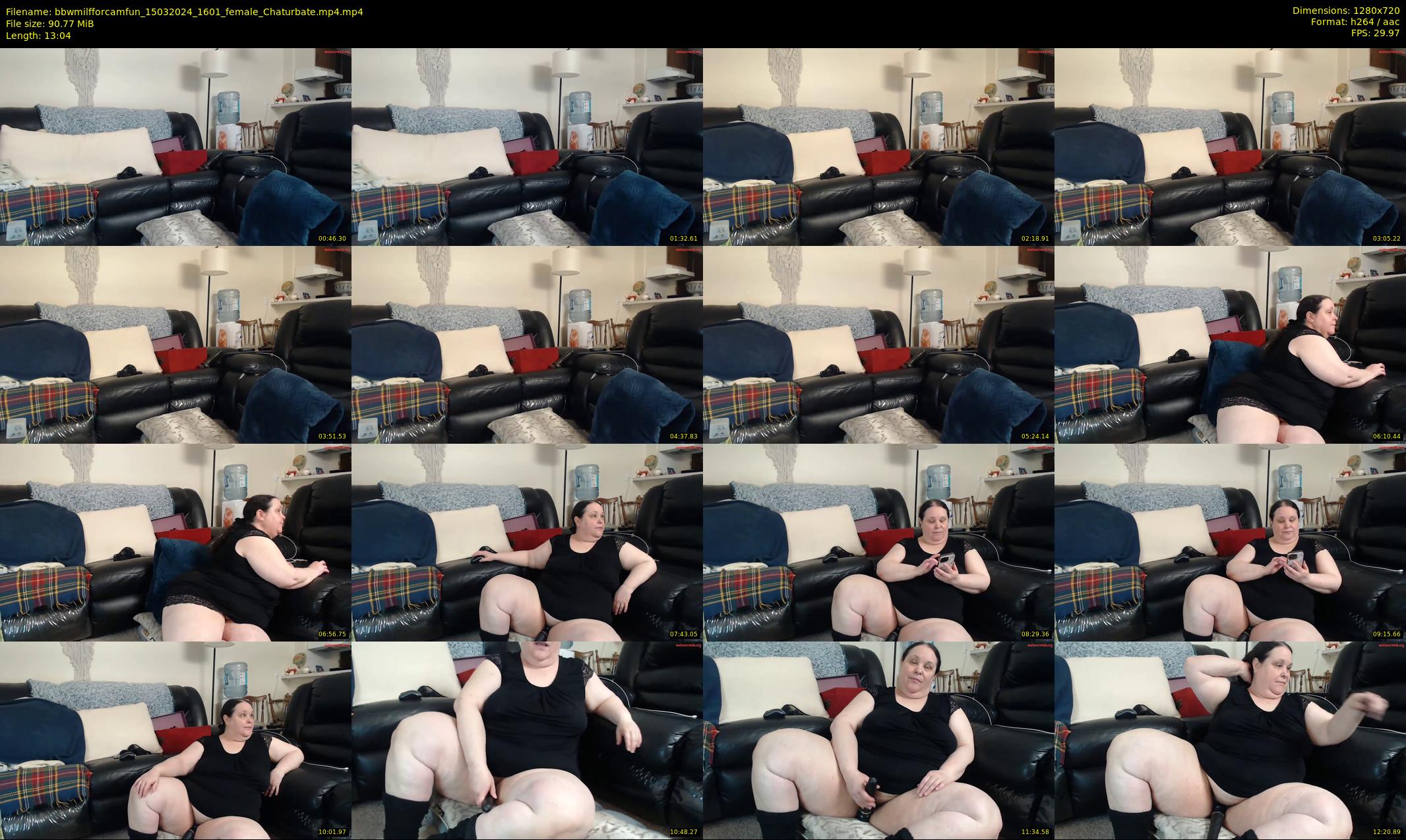 bbwmilfforcamfun — 14 minute Chaturbate female cam show recording, 720p, Mar 15, 2024