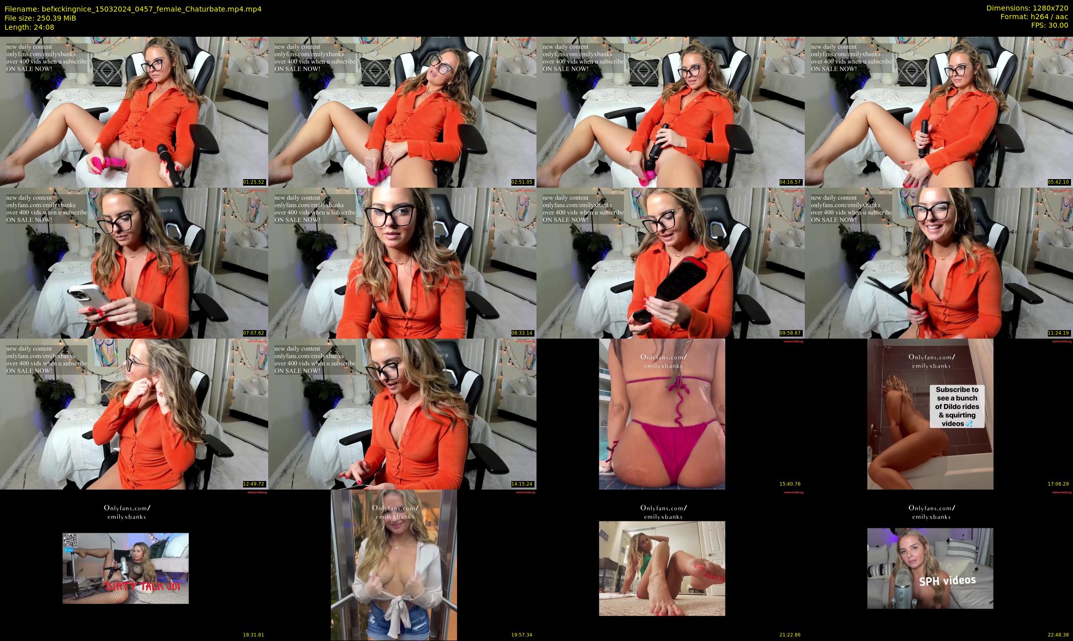 befxckingnice — 25 minute Chaturbate female cam show recording, 720p, Mar 15, 2024