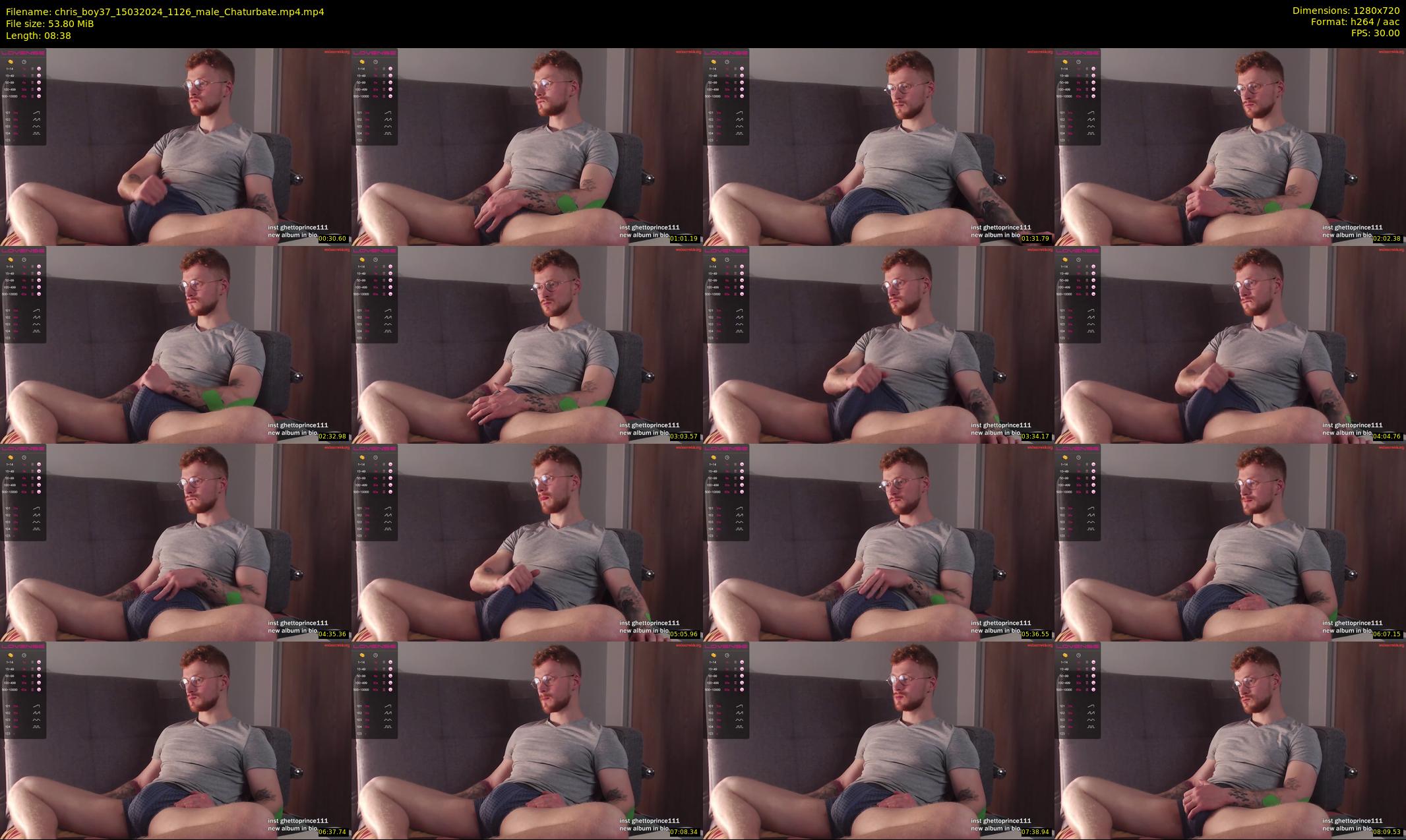 chris_boy37 — 9 minute Chaturbate male cam show recording, 720p, Mar 15, 2024