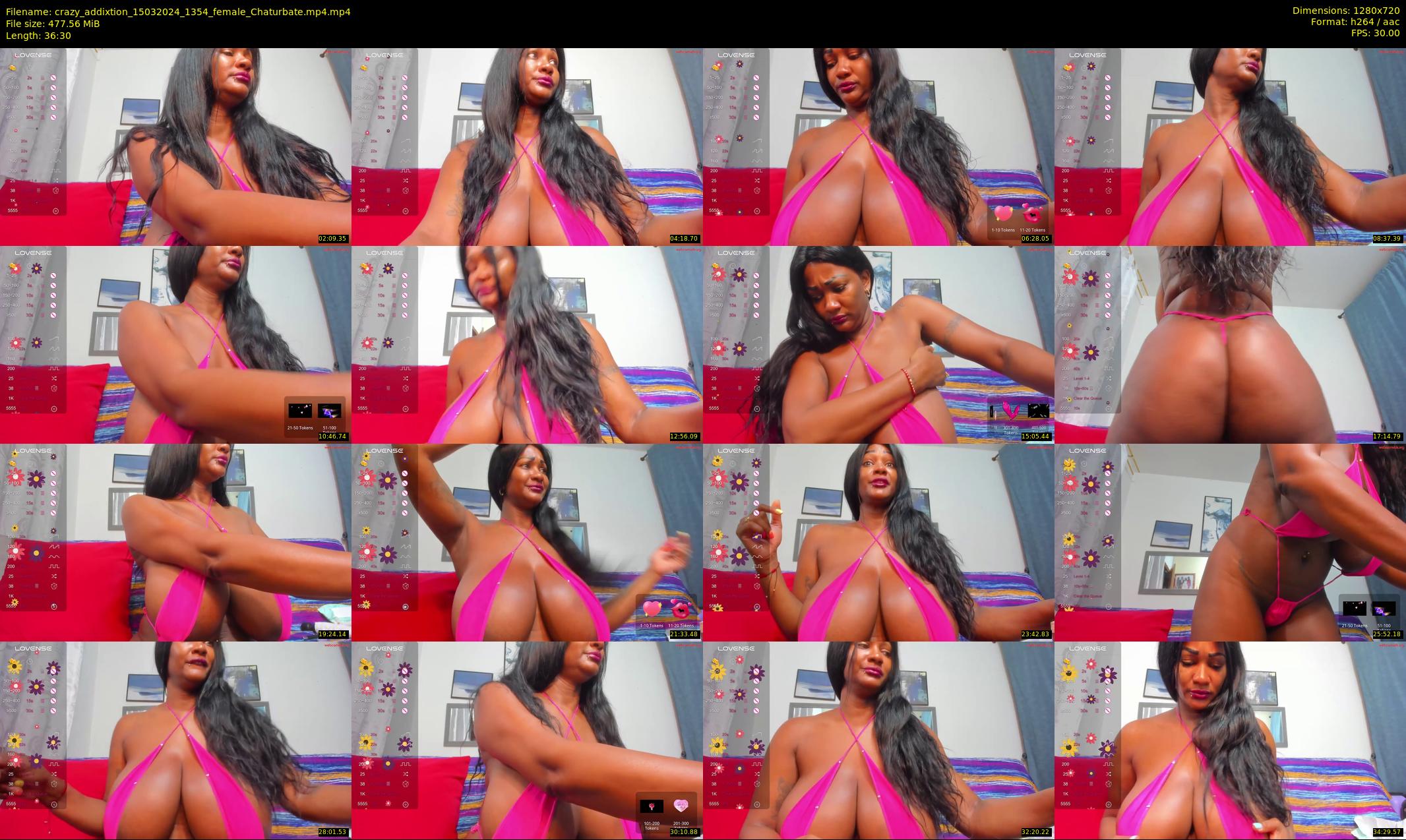 crazy_addixtion — 37 minute Chaturbate female cam show recording, 720p, Mar 15, 2024