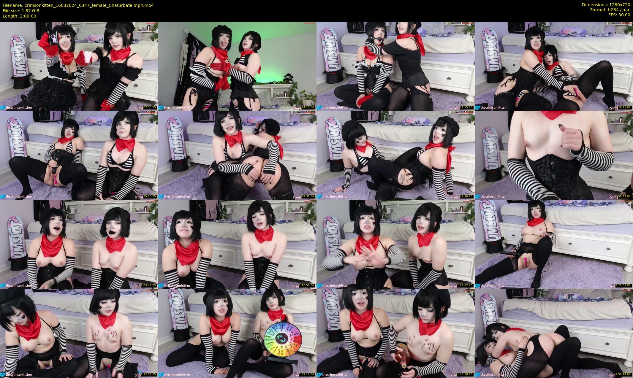 crimsonkitten — 120 minute Chaturbate female cam show recording, 720p, Mar 16, 2024