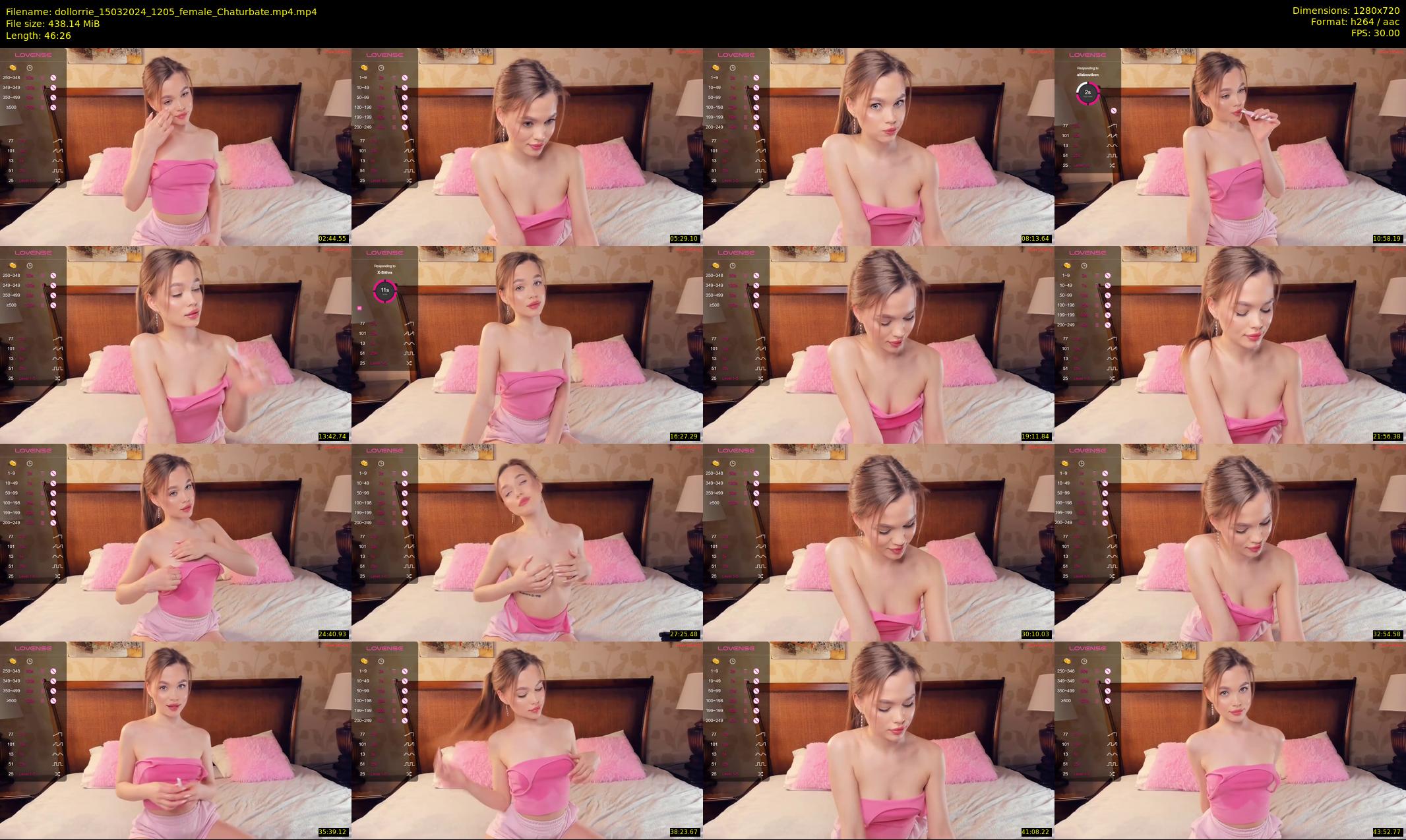 dollorrie — 47 minute Chaturbate couple cam show recording, 720p, Mar 15, 2024