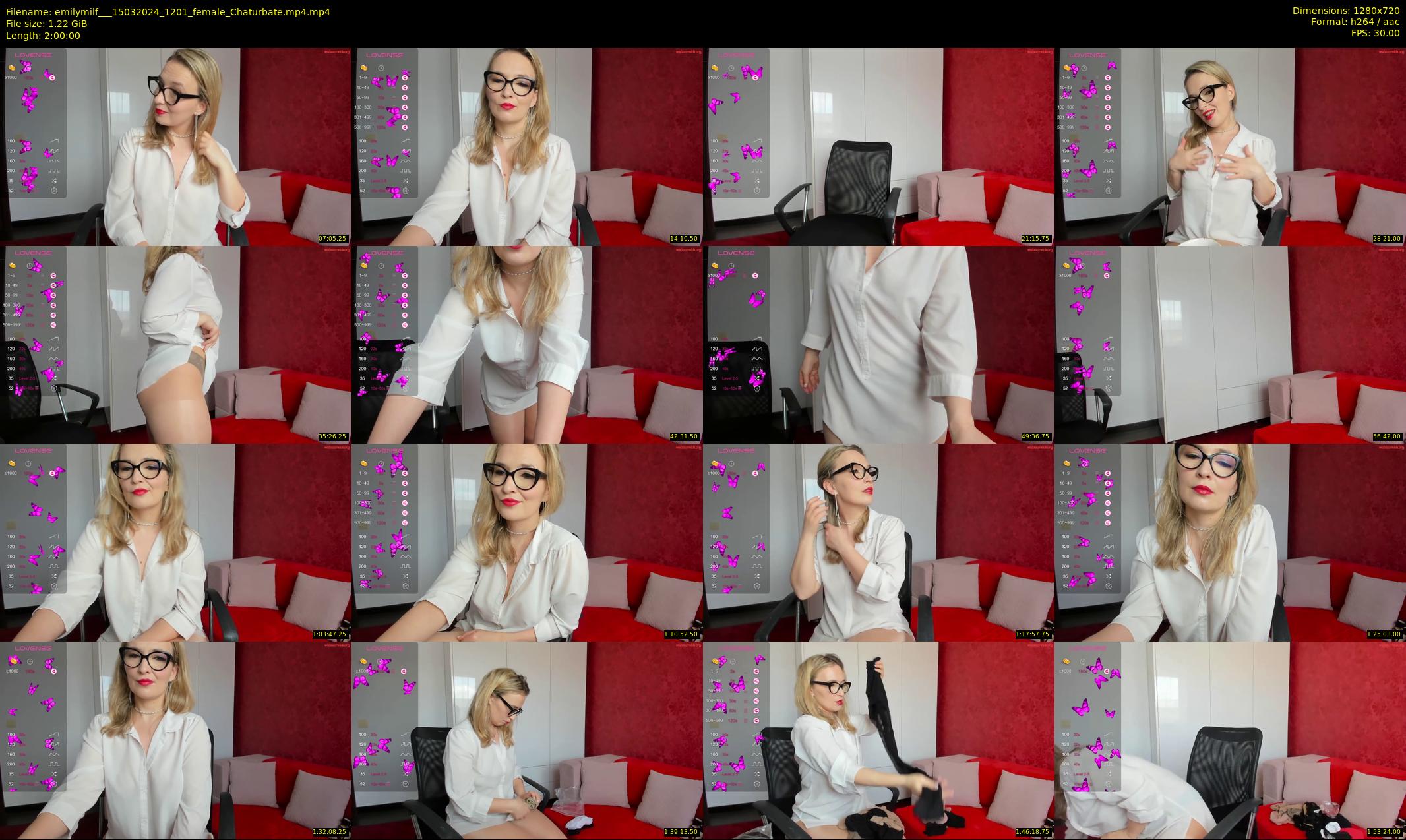 emilymilf__ — 120 minute Chaturbate female cam show recording, 720p, Mar 15, 2024