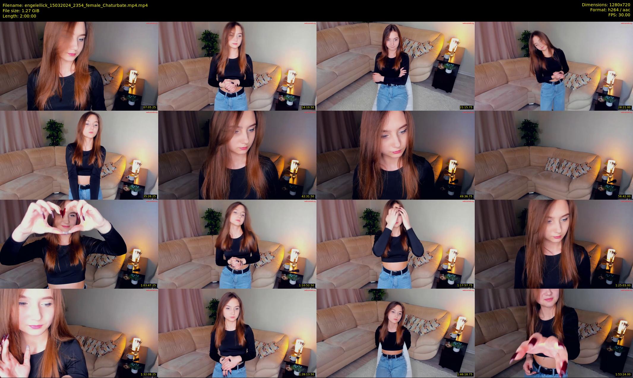 engelellick — 120 minute Chaturbate female cam show recording, 720p, Mar 15, 2024