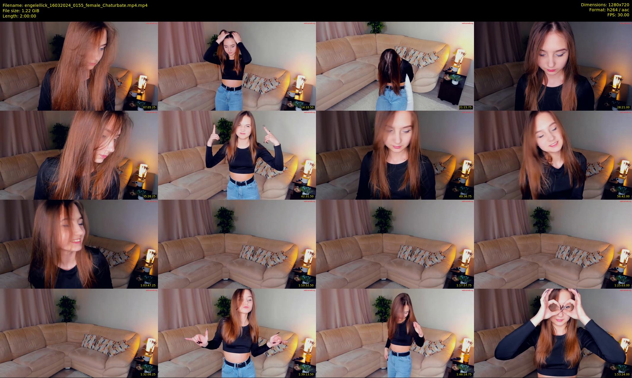engelellick — 120 minute Chaturbate female cam show recording, 720p, Mar 16, 2024