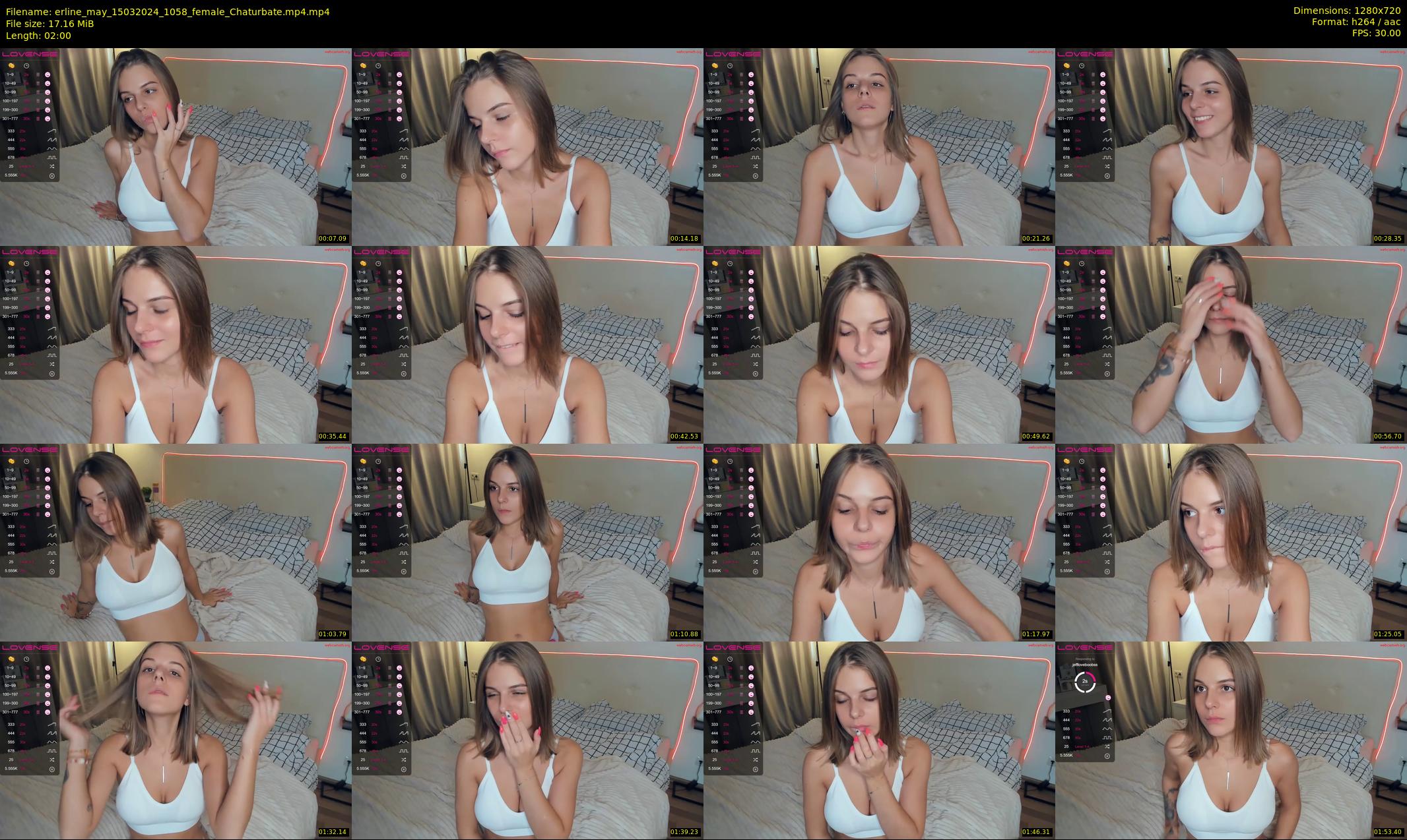 erline_may — 2 minute Chaturbate female cam show recording, 720p, Mar 15, 2024