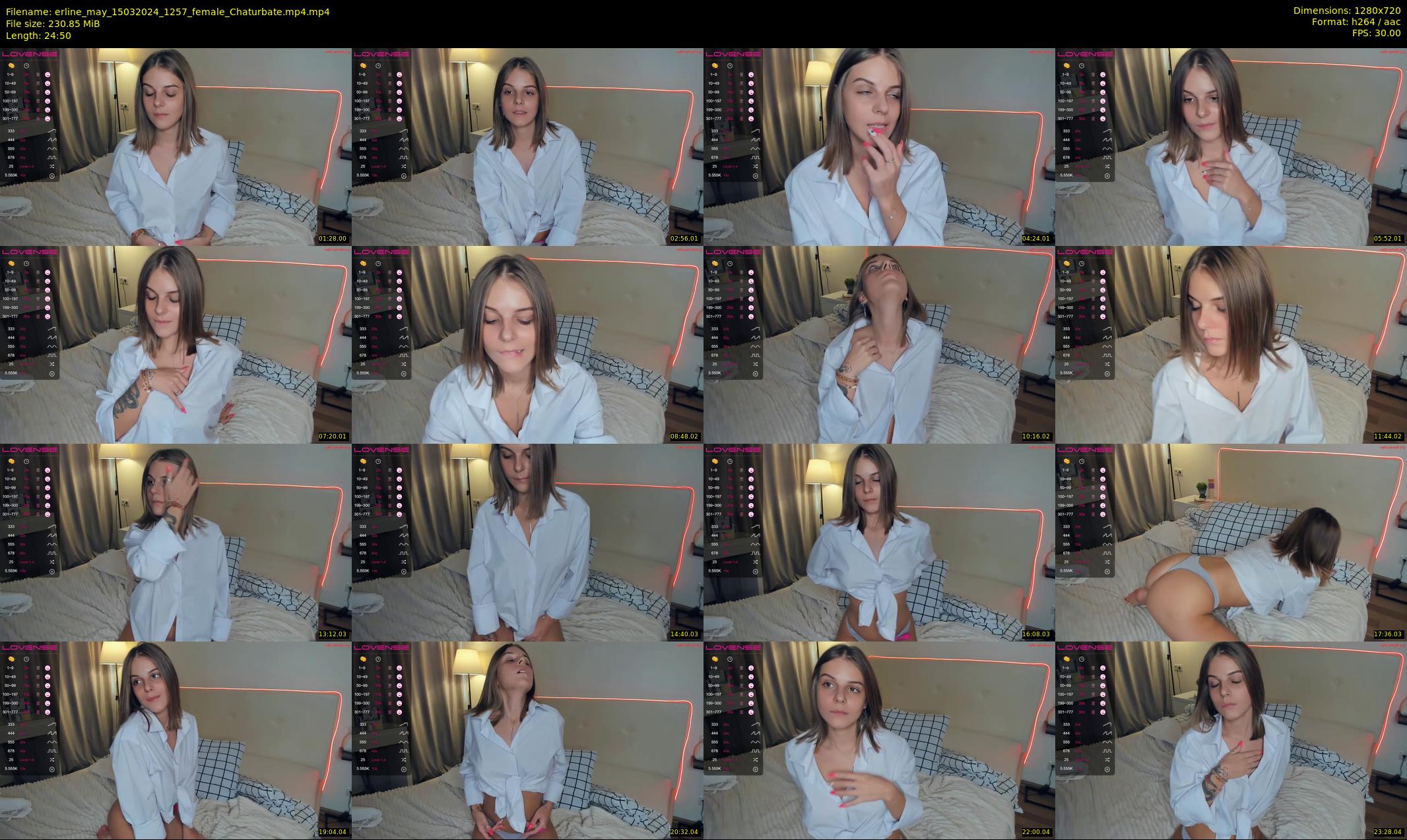 erline_may — 25 minute Chaturbate female cam show recording, 720p, Mar 15, 2024