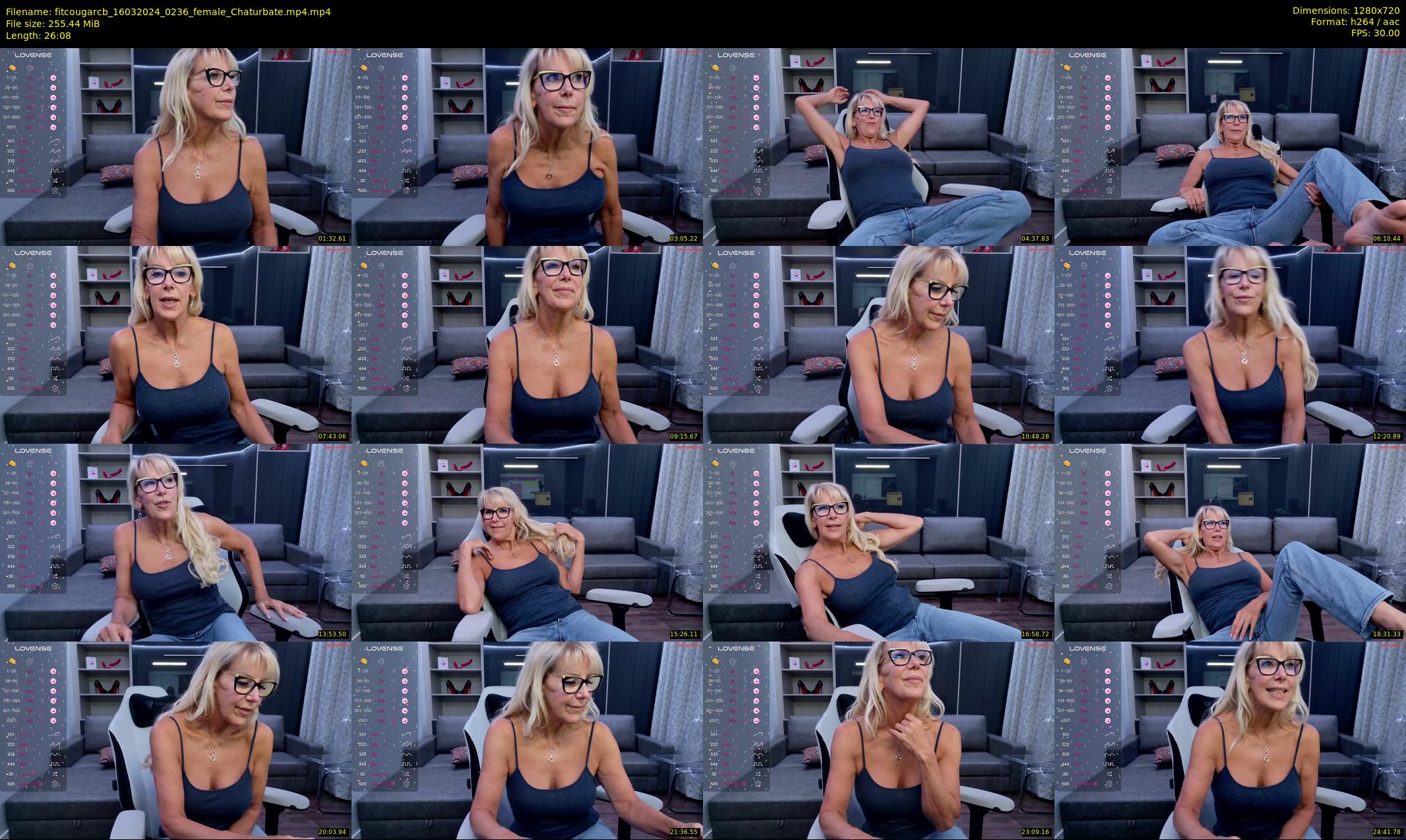 fitcougarcb — 27 minute Chaturbate female cam show recording, 720p, Mar 16, 2024