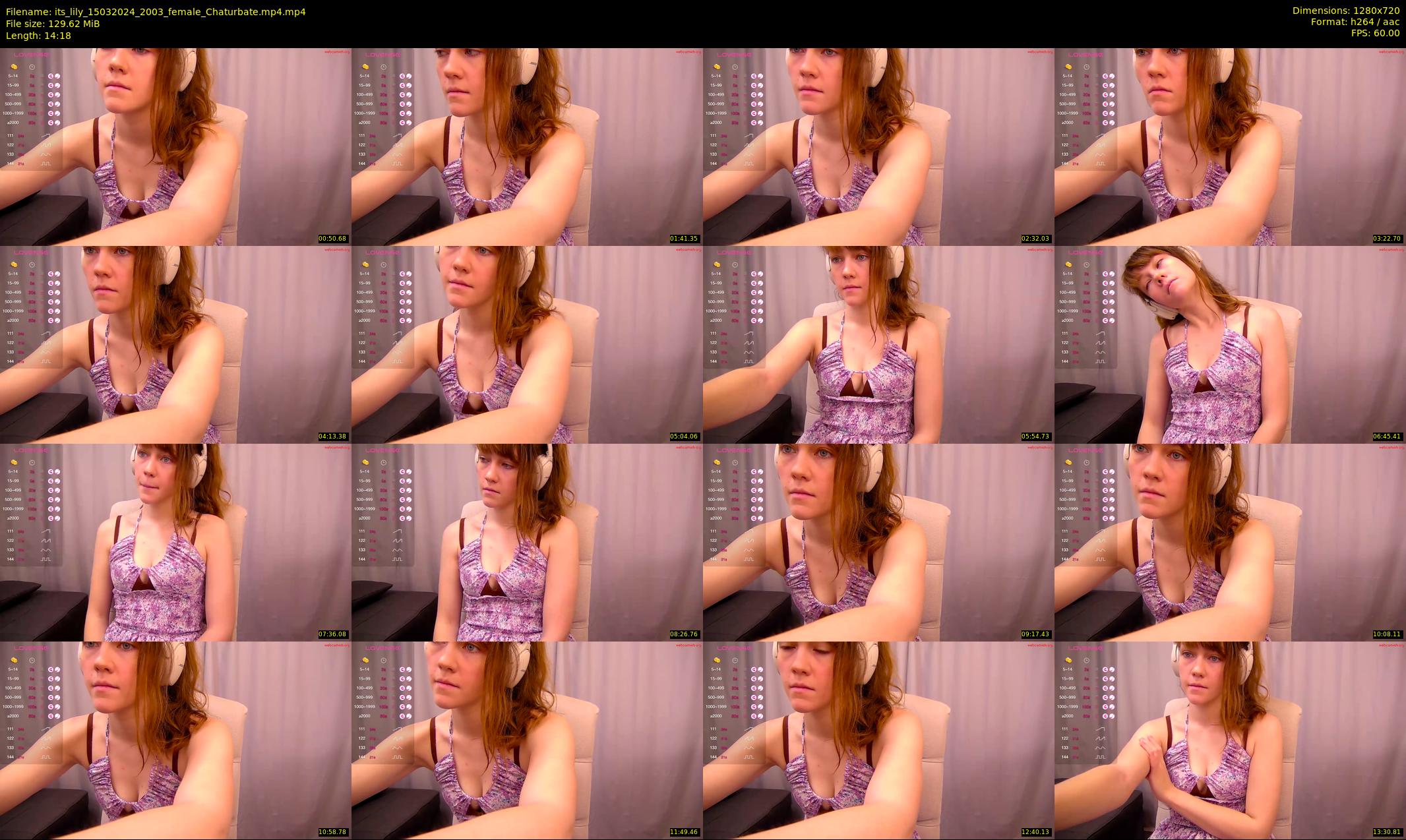 its_lily — 15 minute Chaturbate female cam show recording, 720p, Mar 15, 2024