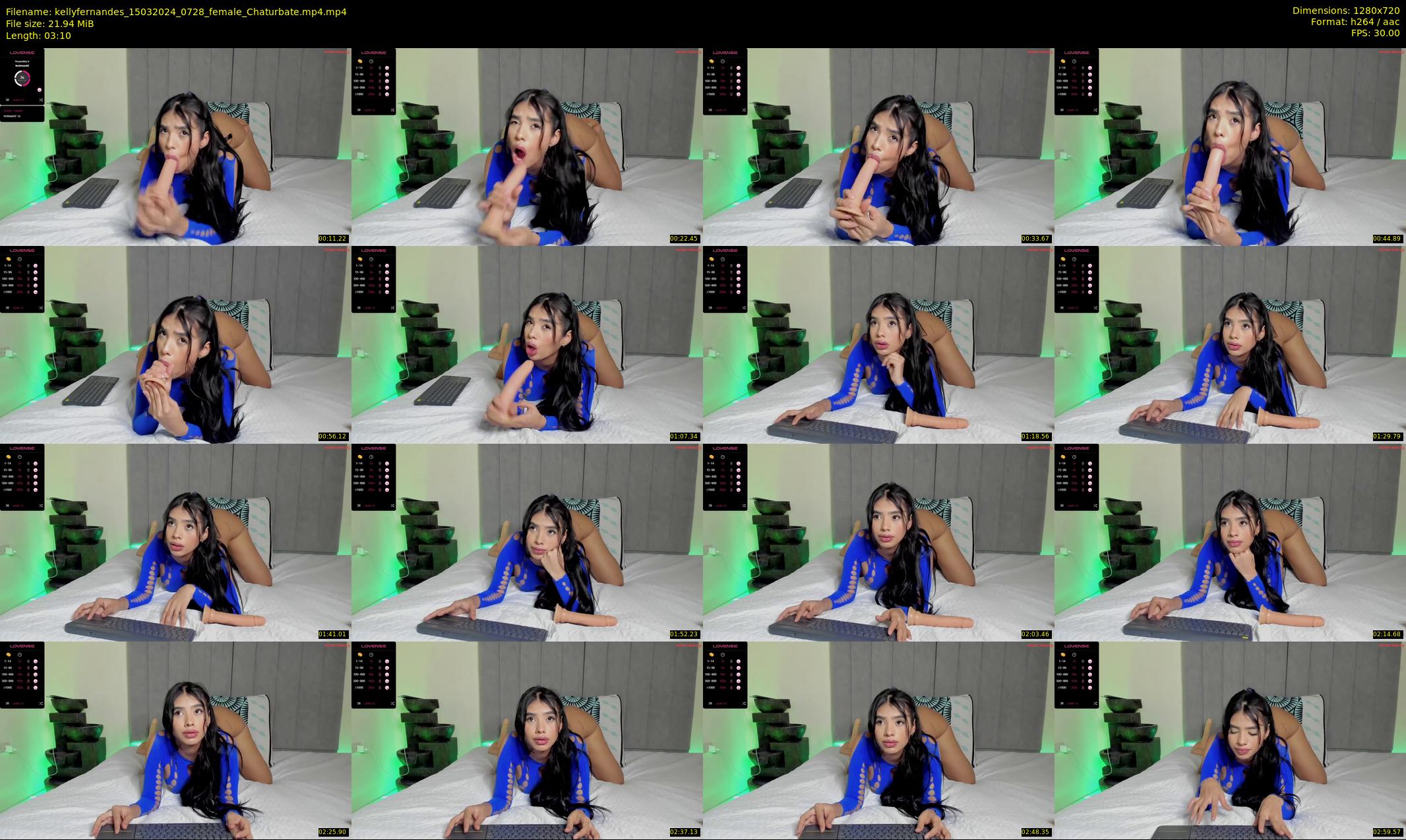 kellyfernandes — 4 minute Chaturbate female cam show recording, 720p, Mar 15, 2024