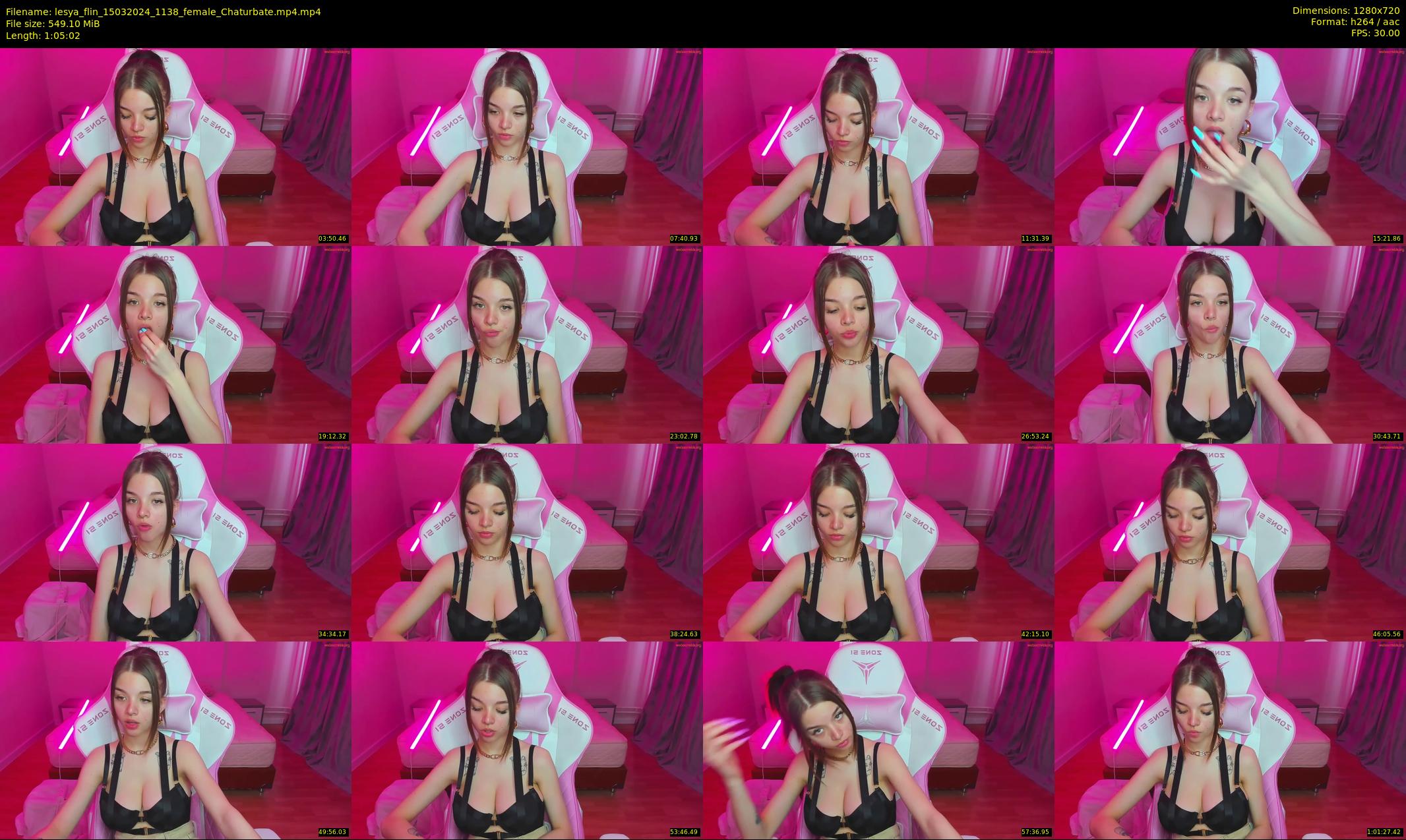lesya_flin — 66 minute Chaturbate female cam show recording, 720p, Mar 15, 2024