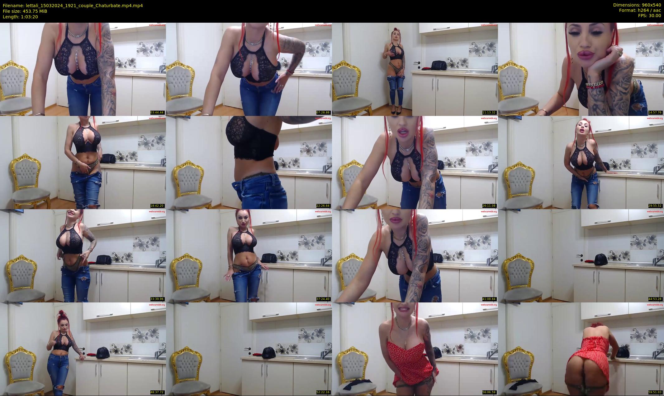 lettali — 64 minute Chaturbate female cam show recording, 480p, Mar 15, 2024