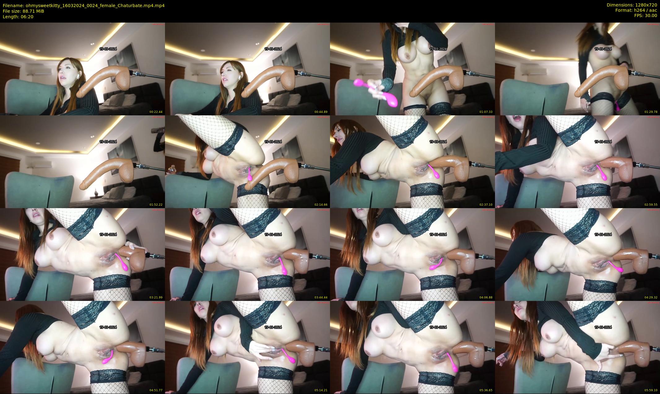ohmysweetkitty — 7 minute Chaturbate female cam show recording, 720p, Mar 16, 2024