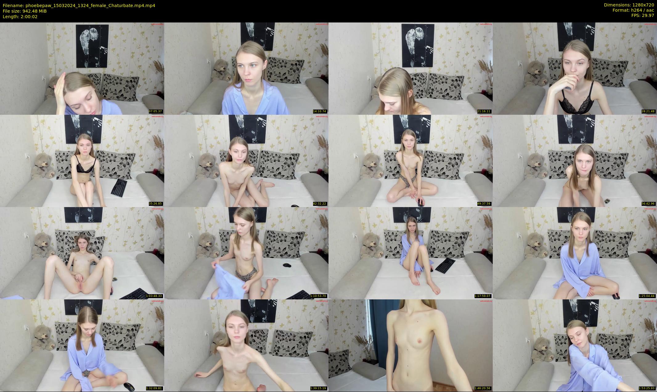 phoebepaw — 121 minute Chaturbate female cam show recording, 720p, Mar 15, 2024