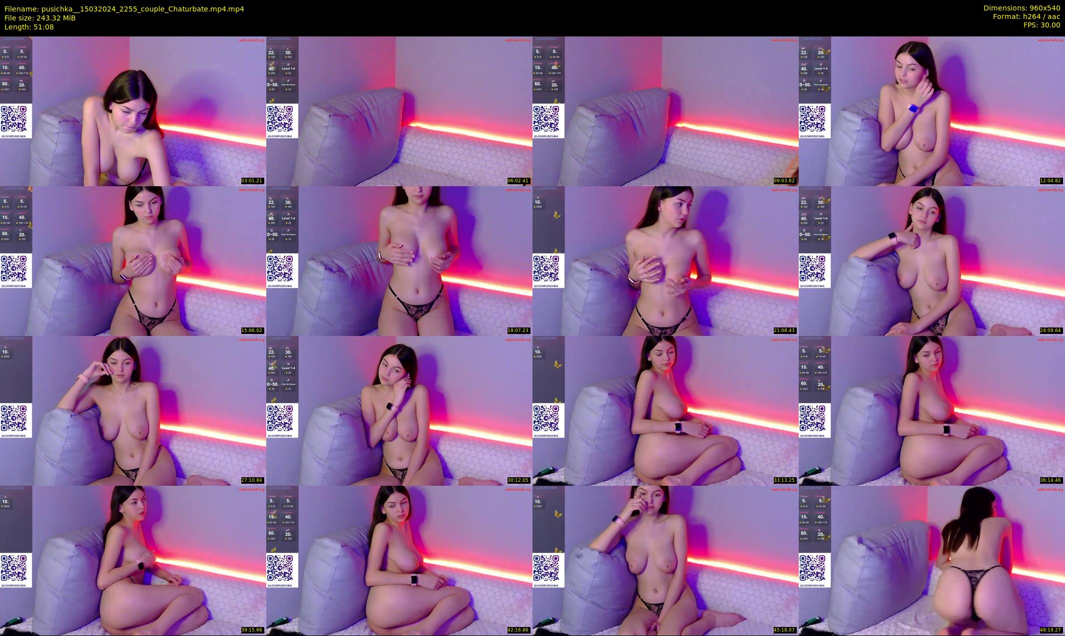 pusichka_ — 52 minute Chaturbate female cam show recording, 480p, Mar 15, 2024