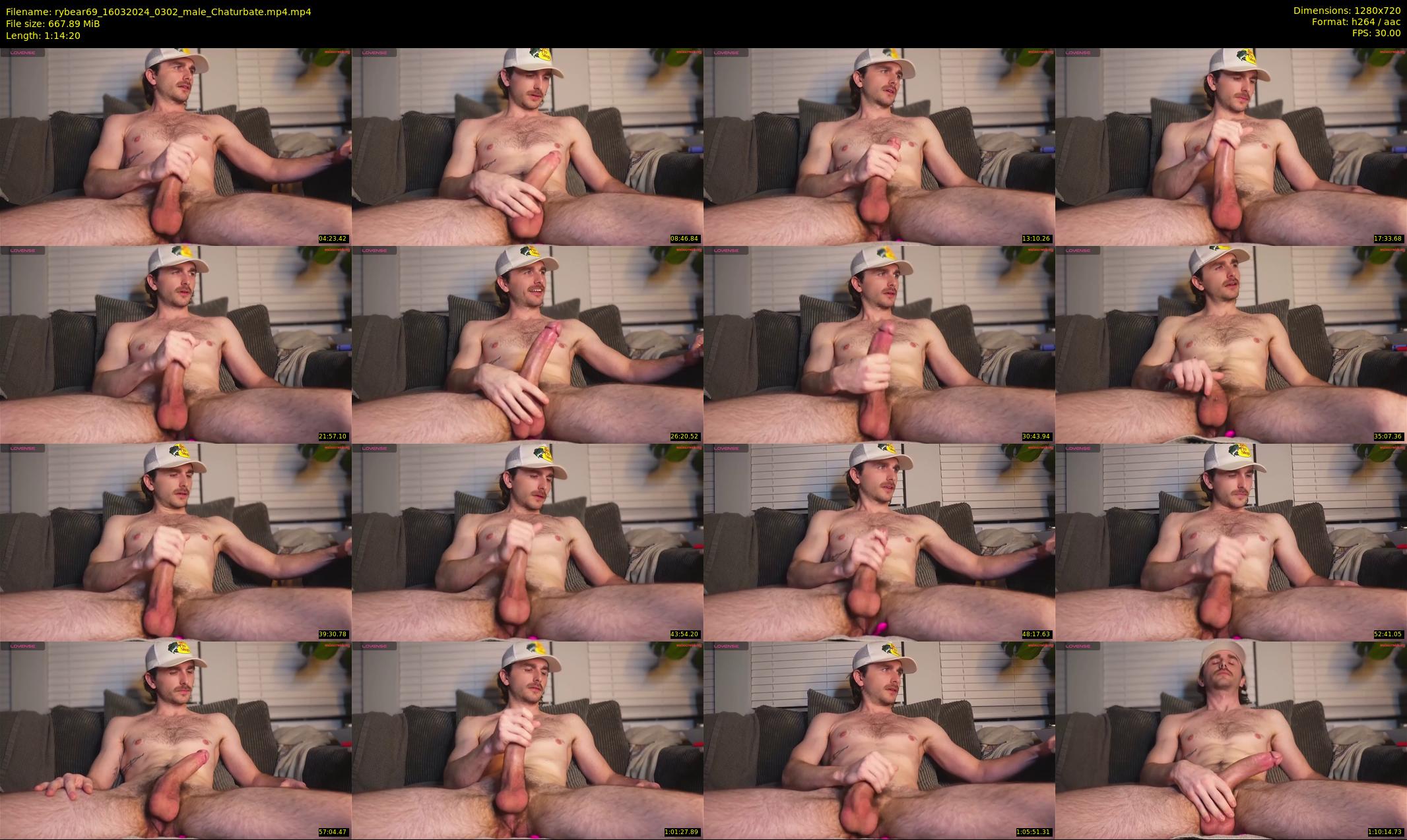 rybear69 — 75 minute Chaturbate male cam show recording, 720p, Mar 16, 2024