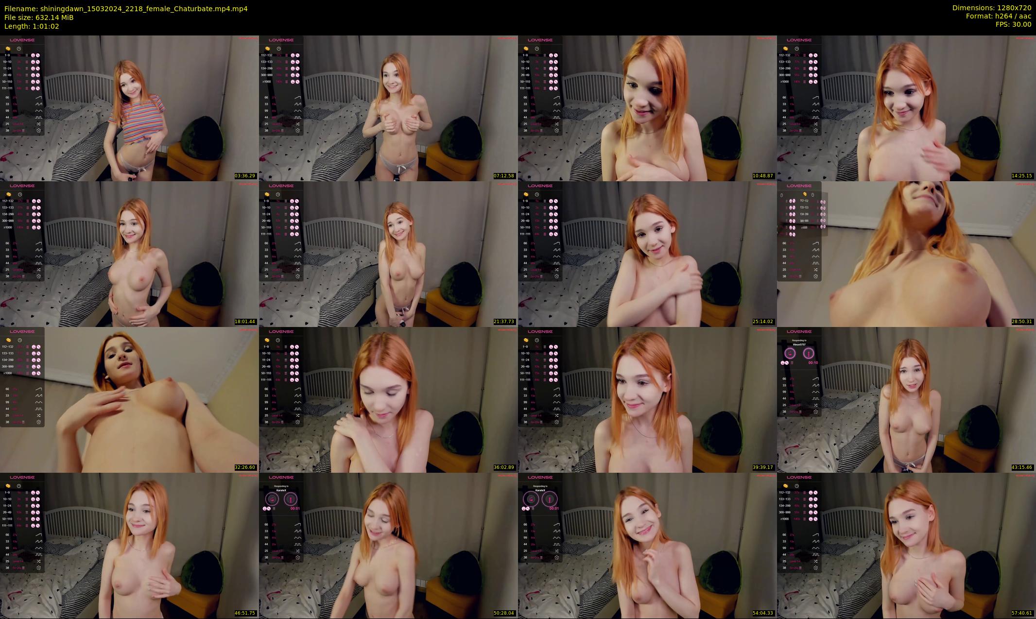 shiningdawn — 62 minute Chaturbate female cam show recording, 720p, Mar 15, 2024