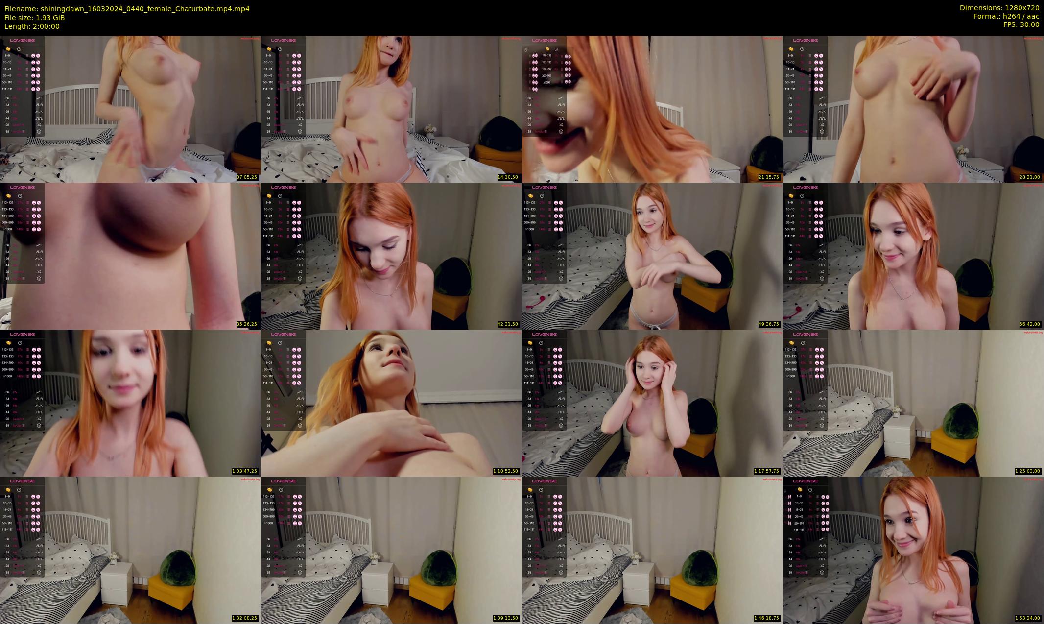 shiningdawn — 120 minute Chaturbate female cam show recording, 720p, Mar 16, 2024
