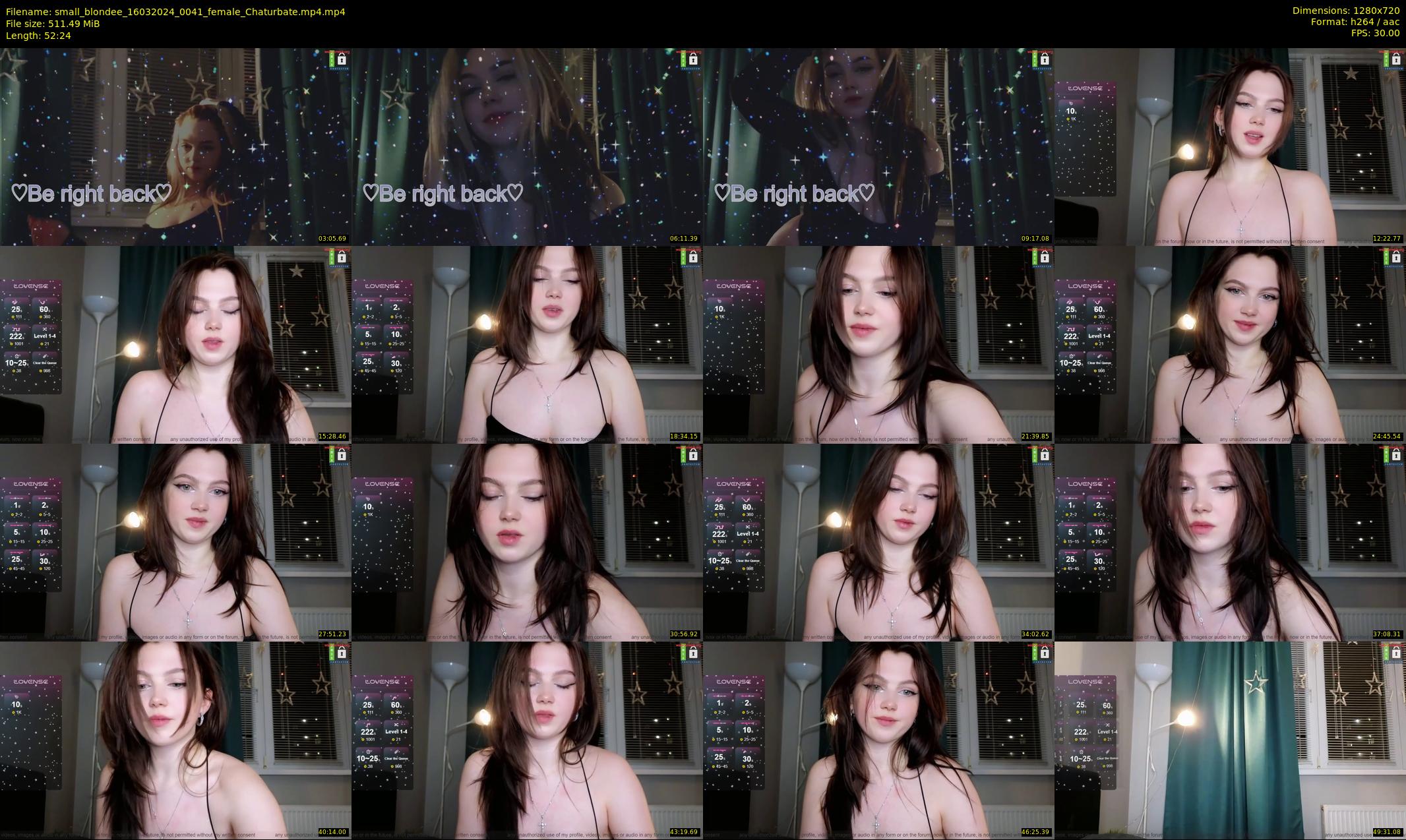 small_blondee — 53 minute Chaturbate female cam show recording, 720p, Mar 16, 2024
