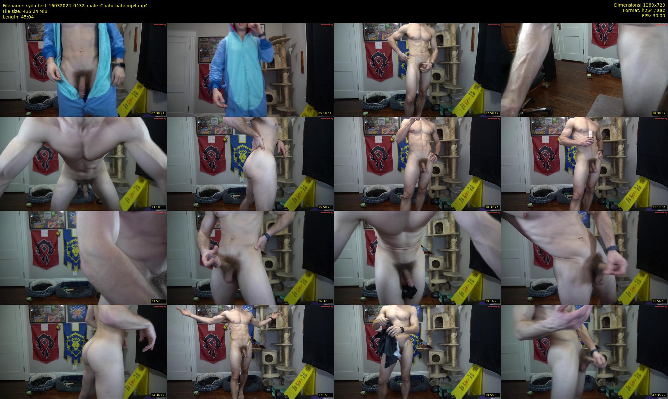 sydaffect — 46 minute Chaturbate male cam show recording, 720p, Mar 16, 2024