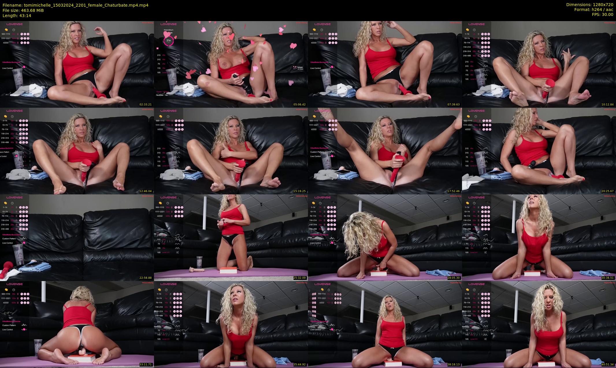 tomimichelle — 44 minute Chaturbate female cam show recording, 720p, Mar 15, 2024