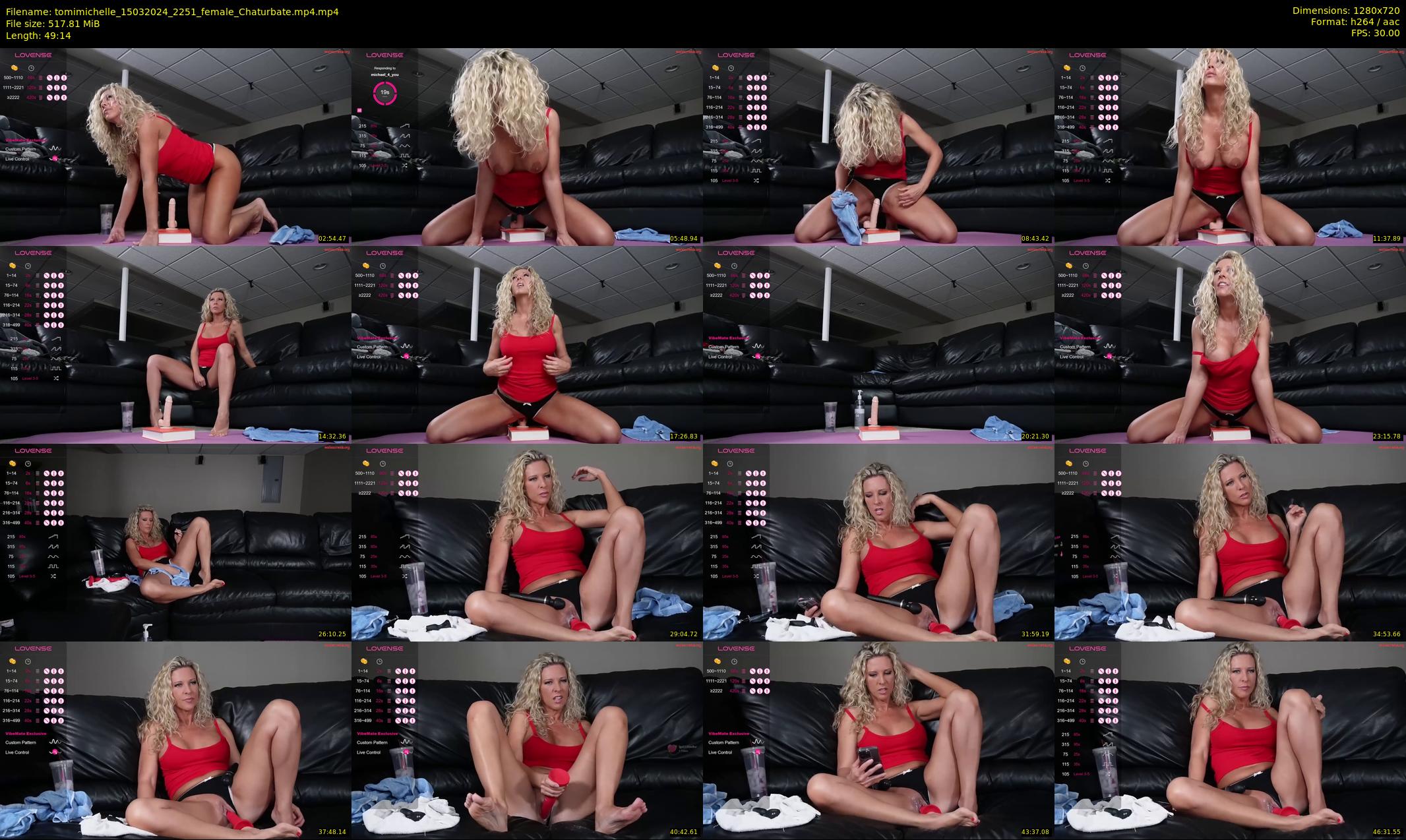 tomimichelle — 50 minute Chaturbate female cam show recording, 720p, Mar 15, 2024