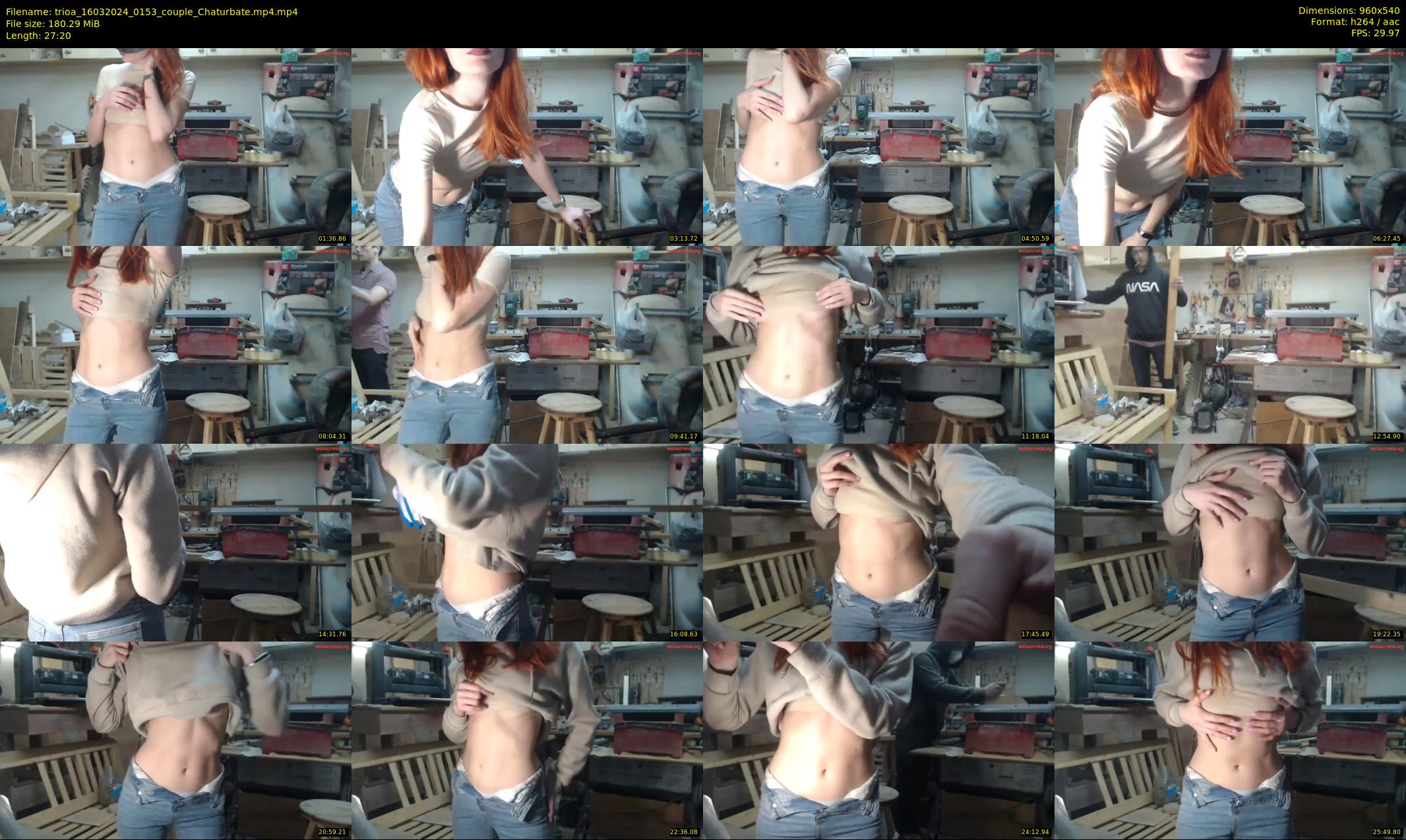 trioa — 28 minute Chaturbate couple cam show recording, 480p, Mar 16, 2024