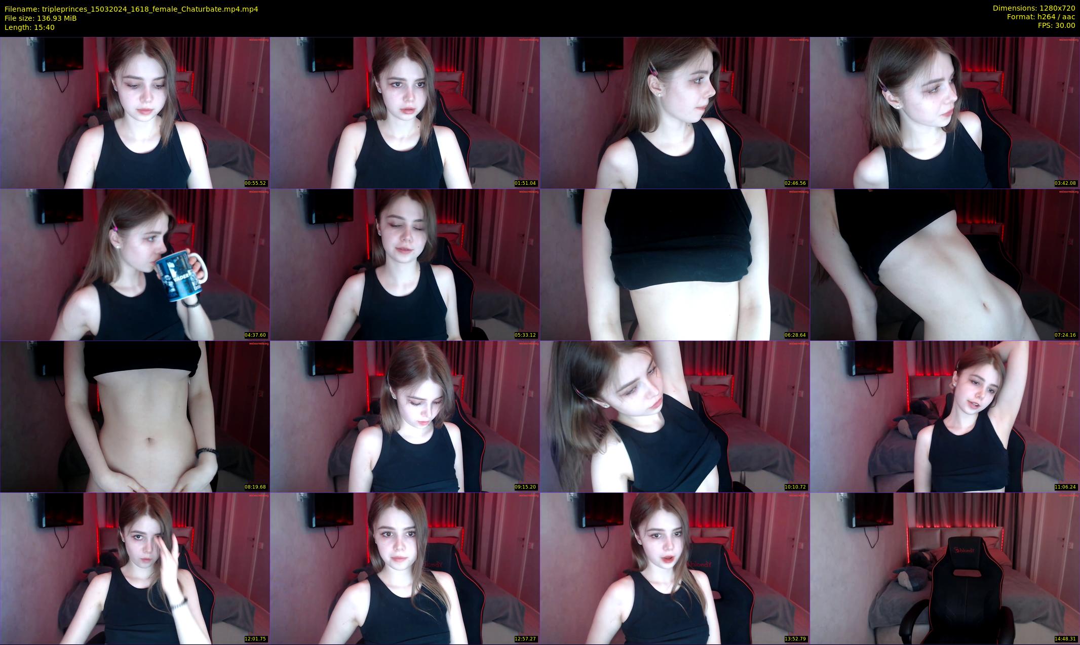 tripleprinces — 16 minute Chaturbate female cam show recording, 720p, Mar 15, 2024