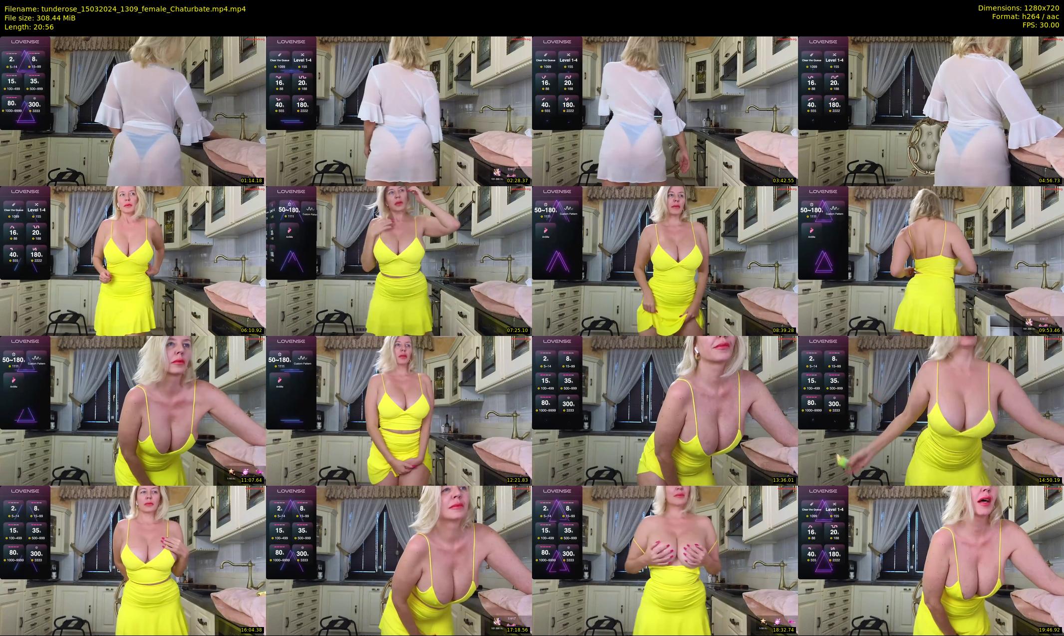 tunderose — 21 minute Chaturbate female cam show recording, 720p, Mar 15, 2024