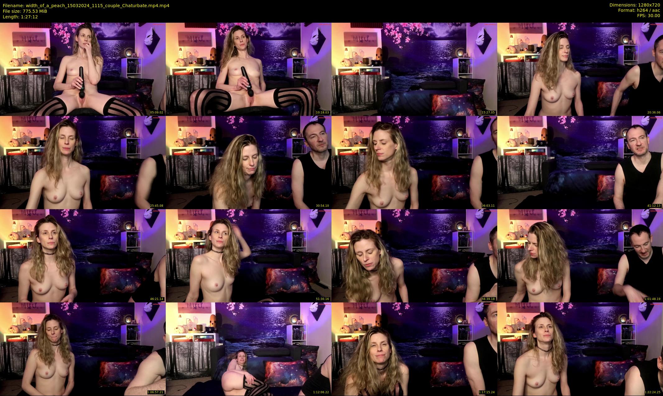 width_of_a_peach — 88 minute Chaturbate couple cam show recording, 720p, Mar 15, 2024