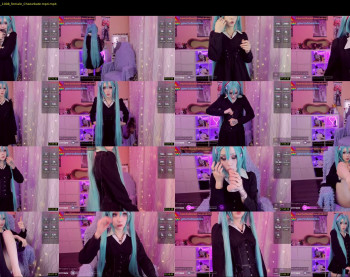yourcutewaifu — 43 minute Chaturbate female cam show recording, 720p, Mar 15, 2024