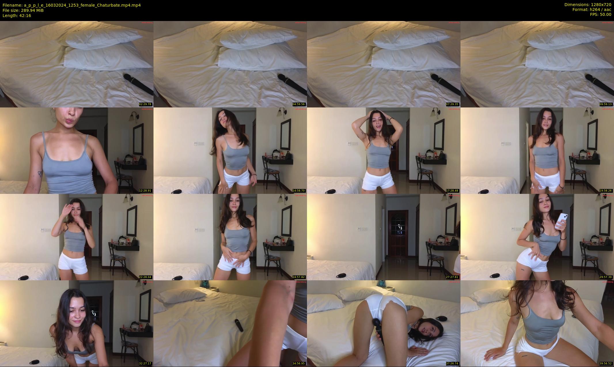 a_p_p_l_e — 43 minute Chaturbate female cam show recording, 720p, Mar 16, 2024
