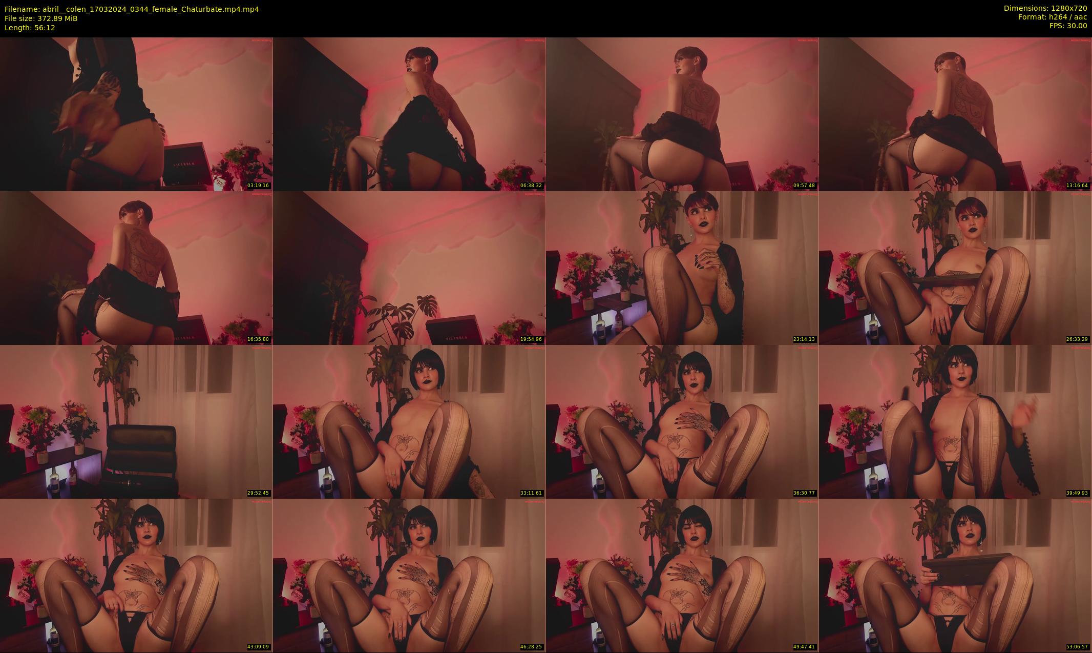 abril__colen — 57 minute Chaturbate female cam show recording, 720p, Mar 17, 2024