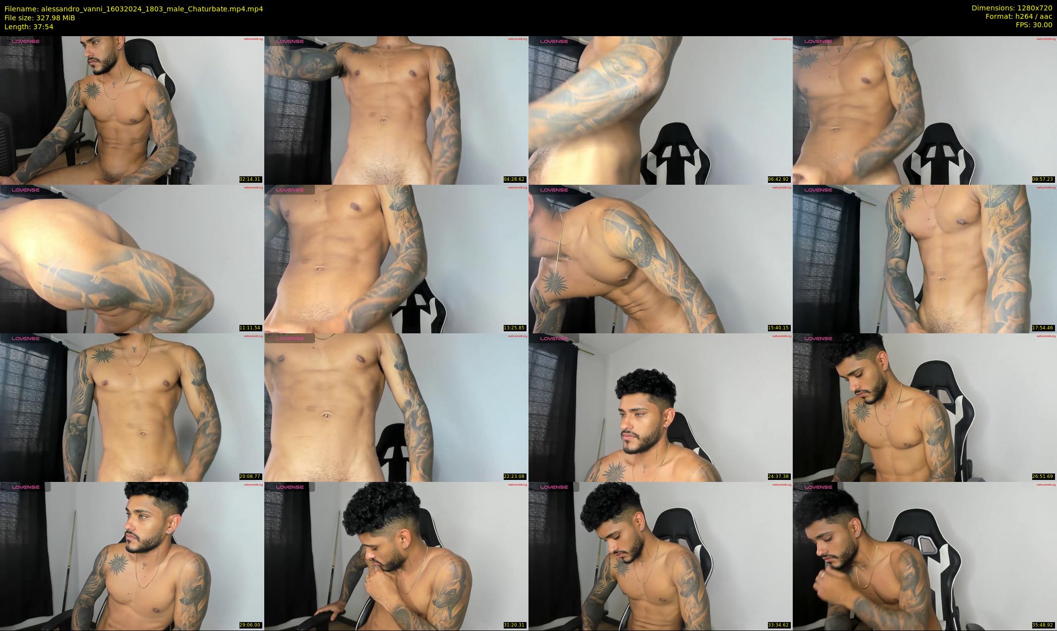 alessandro_vanni — 38 minute Chaturbate male cam show recording, 720p, Mar 16, 2024